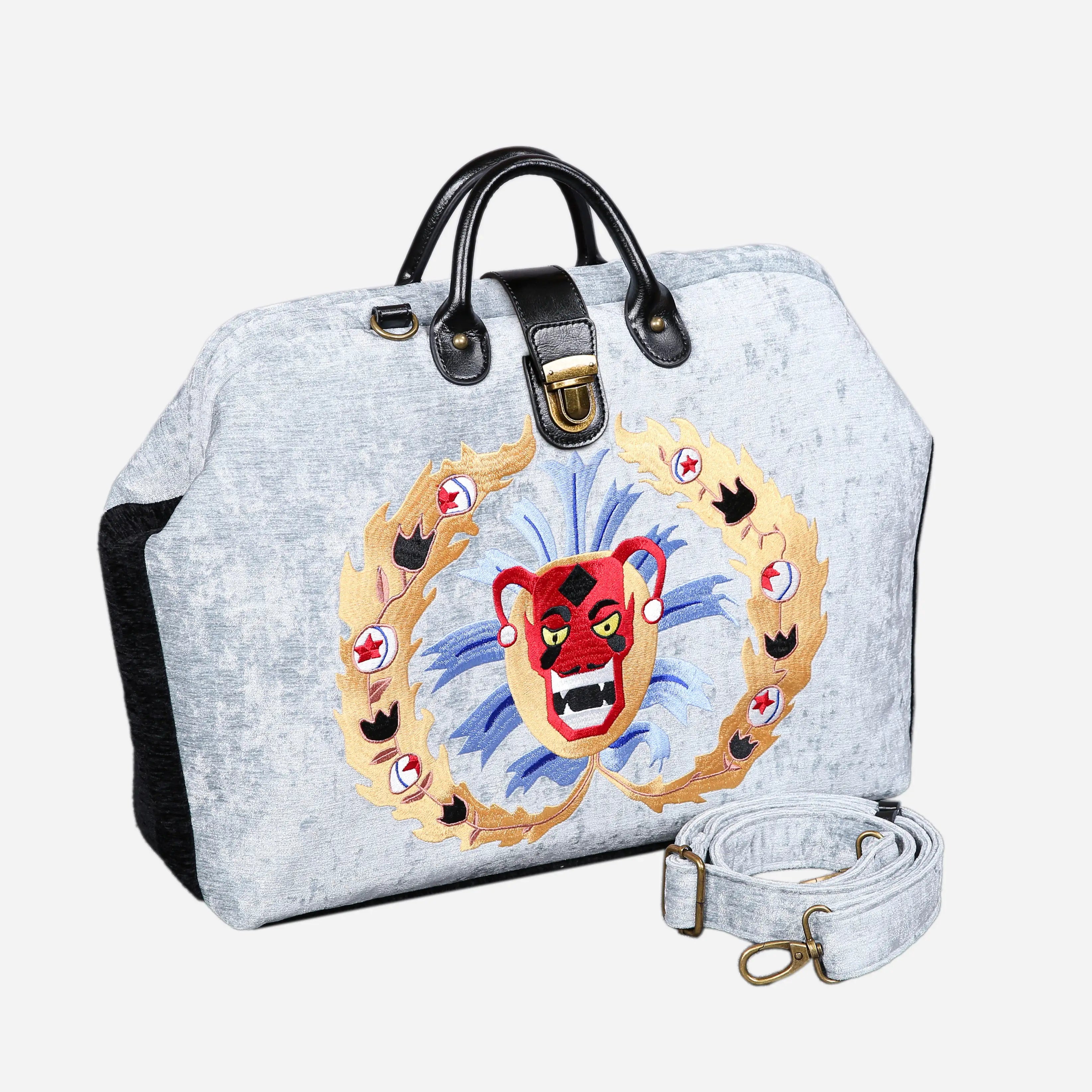 AHS the Devils Mouth Laptop Work Bag  of America with shoulder strap