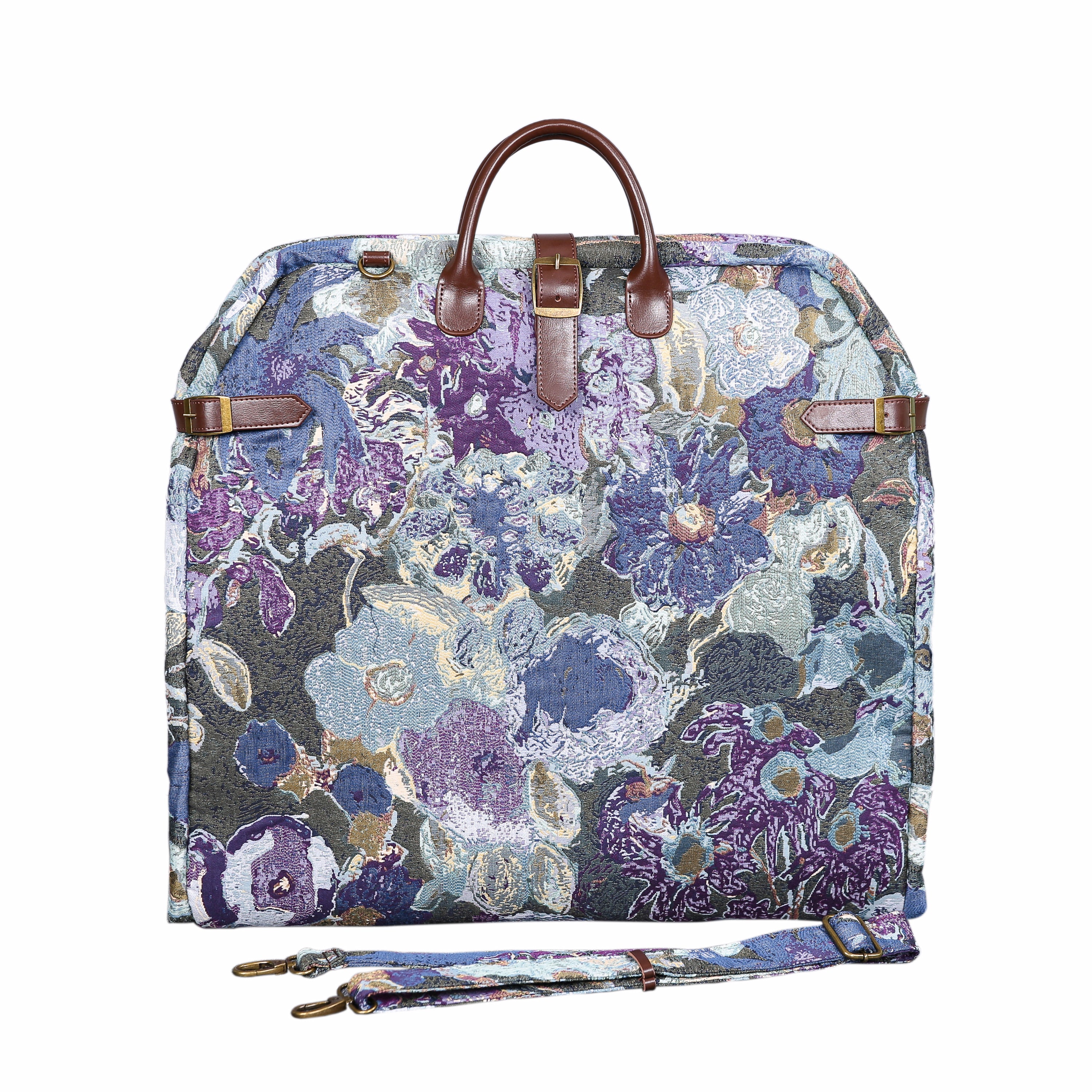 Abstract Blue Carpet Garment Bag carpet bag of America main