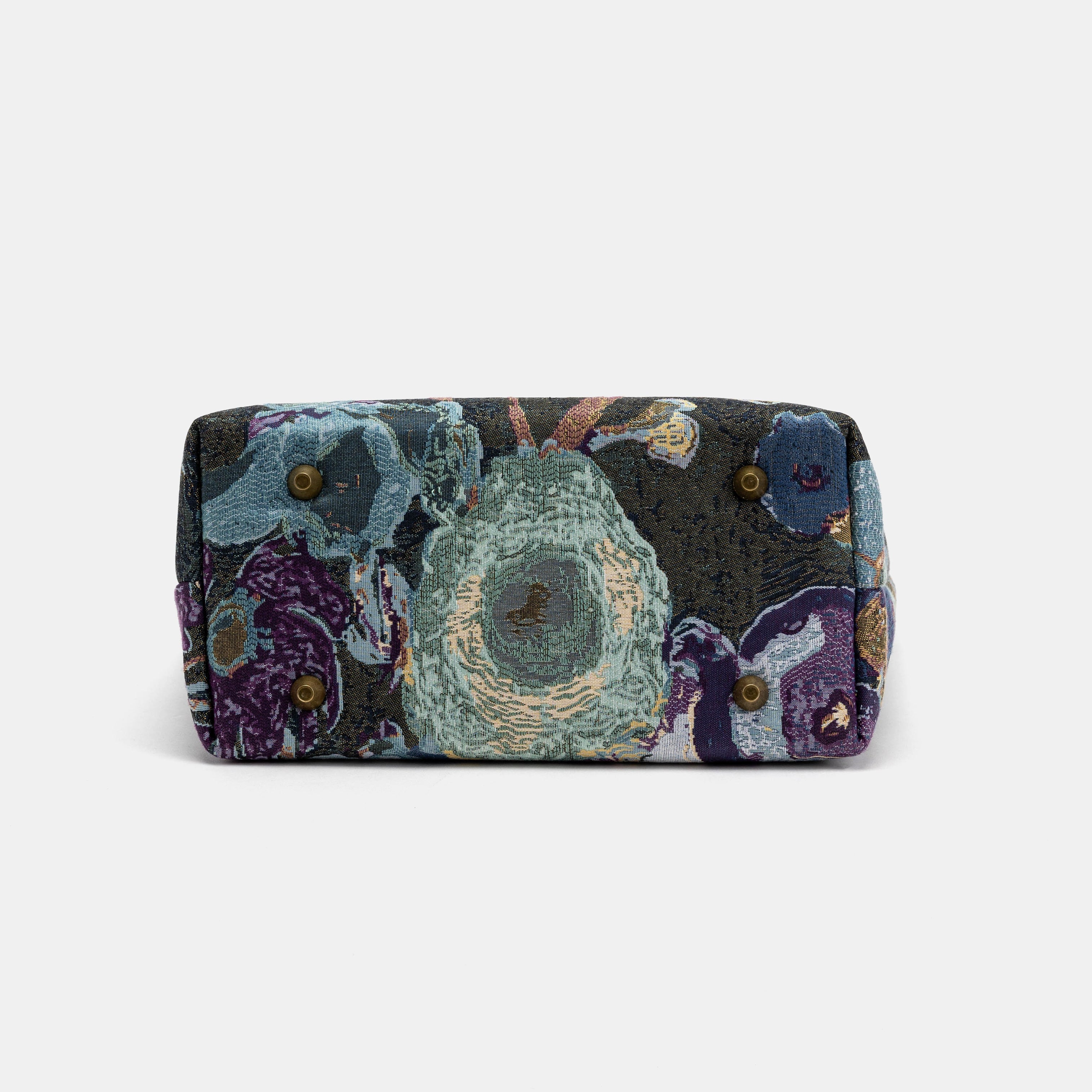 Abstract Blue Everyday Tote Bag of America bottom