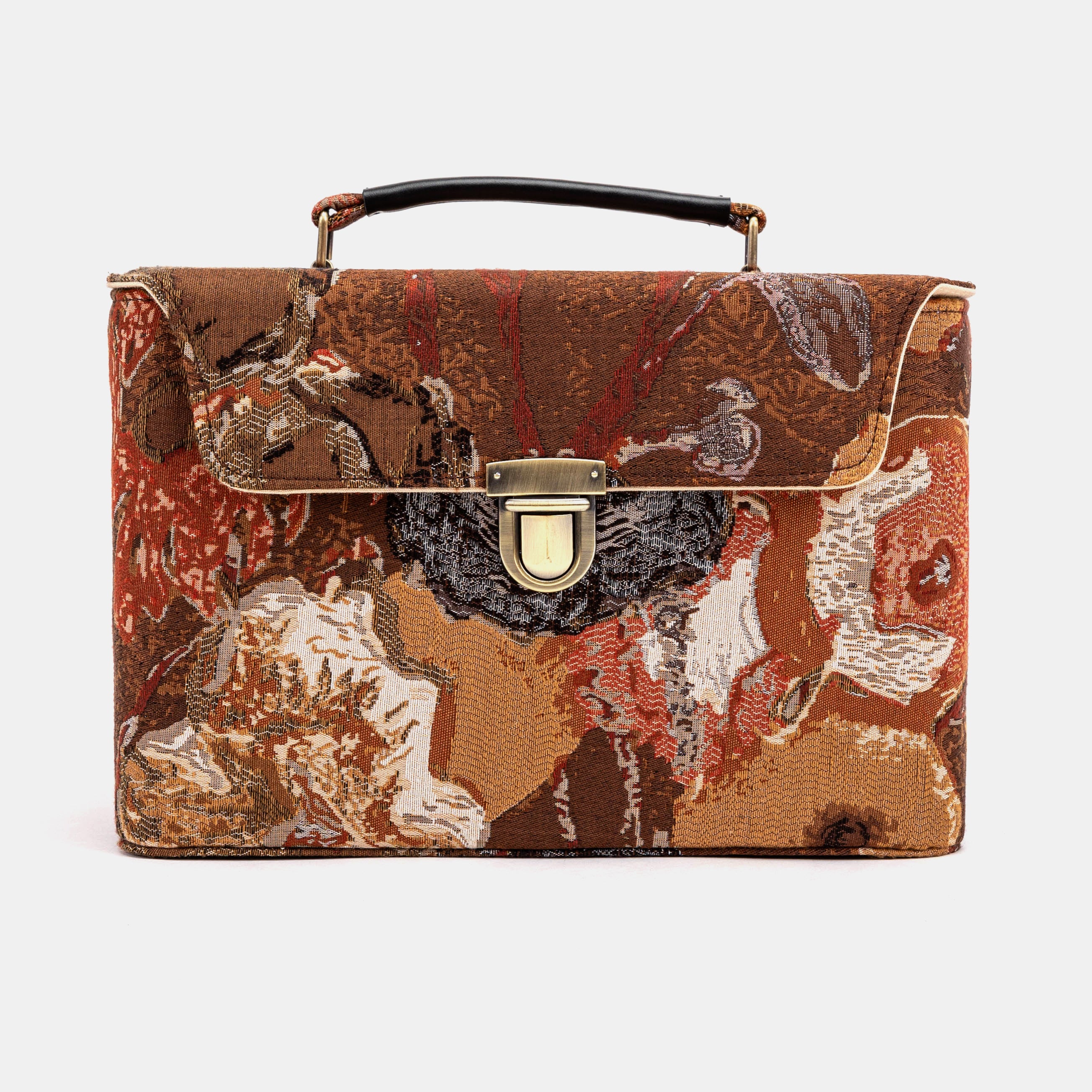 Abstract Brown Josephine Large Train Case of America main