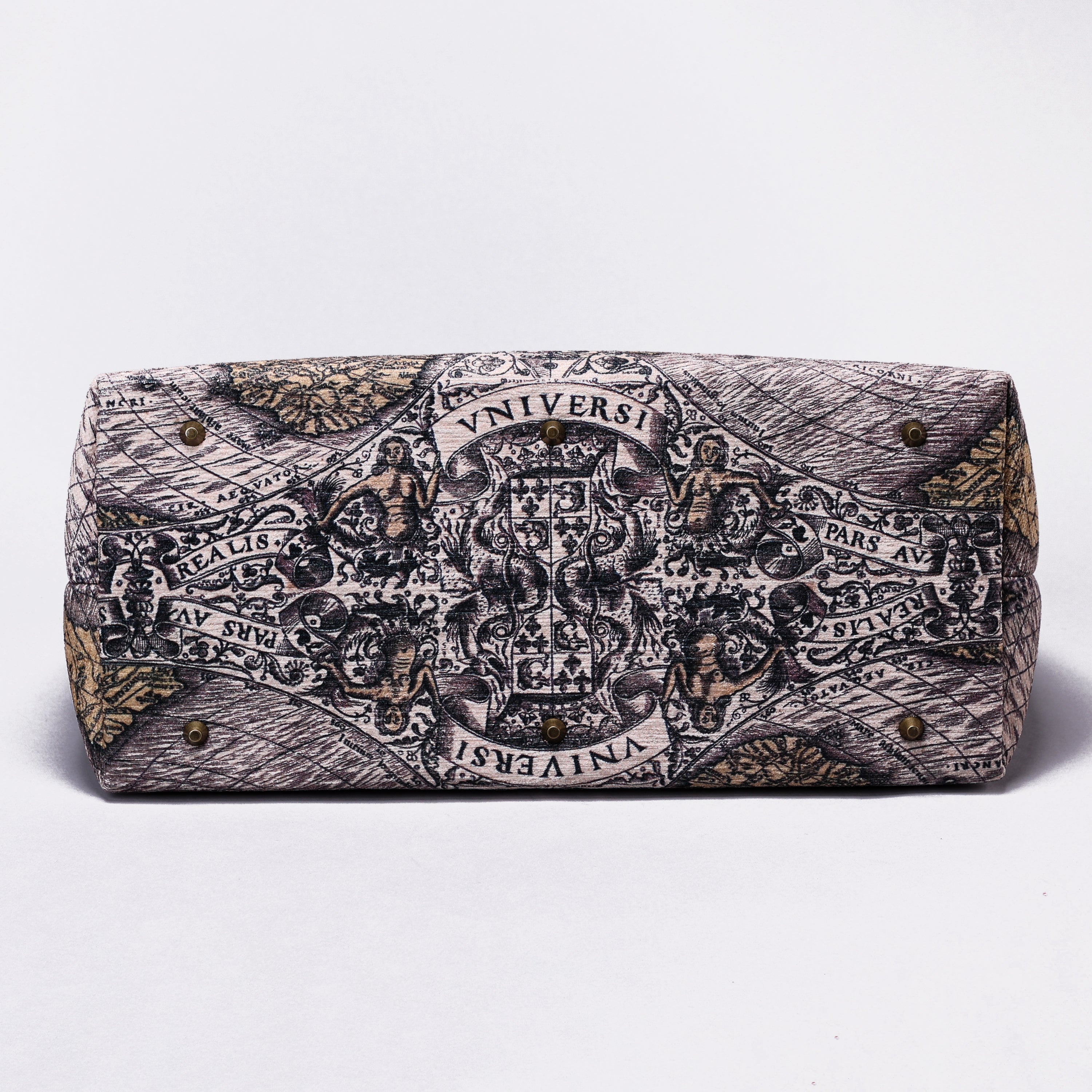 Ancient Map Large Carpetbag Carpetbag of America bottom