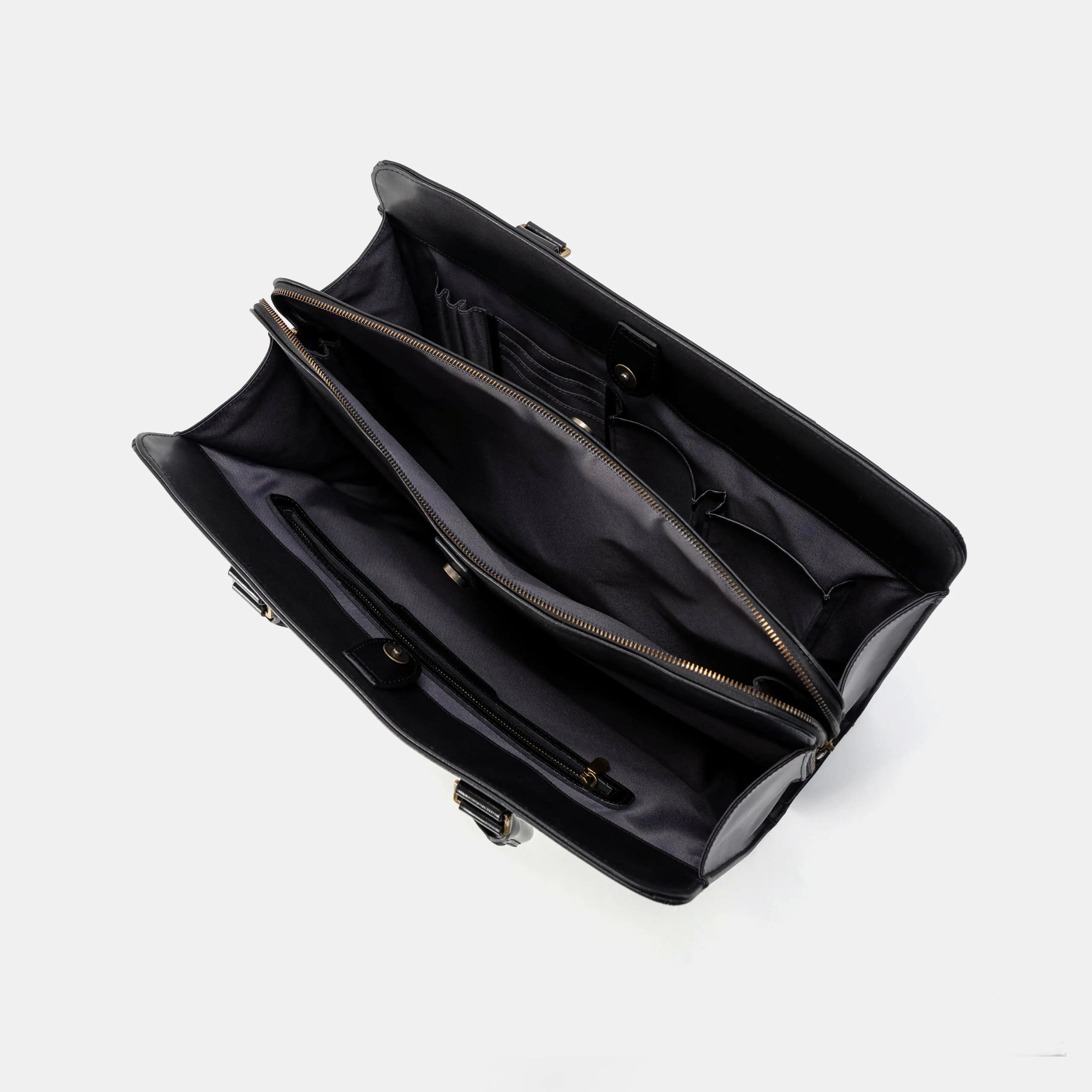 Black & White Beetlejuice Business Tote of America inside