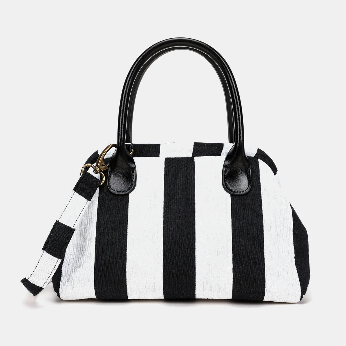 Black & White Beetlejuice Carpet Satchel main