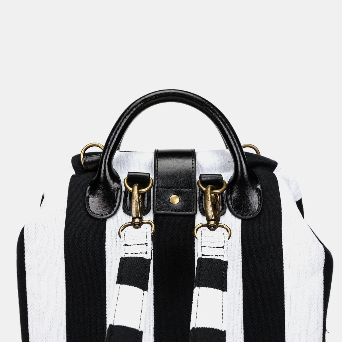 Black & White Beetlejuice Everyday Backpack of America detail