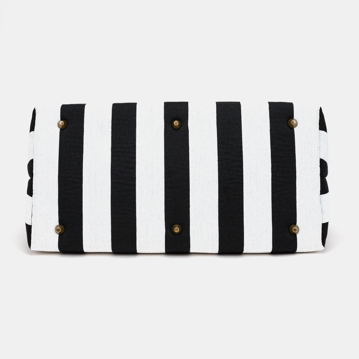 Black & White Beetlejuice Mary Poppins Weekender Carpetbag of America bottom