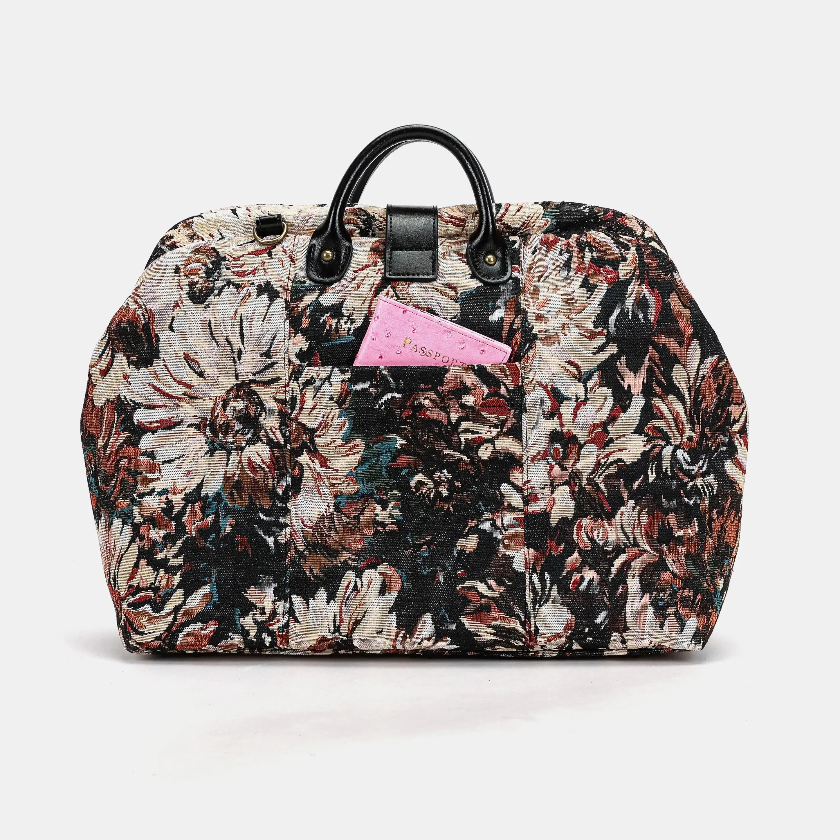 Daisy Black Laptop Work Bag of America back