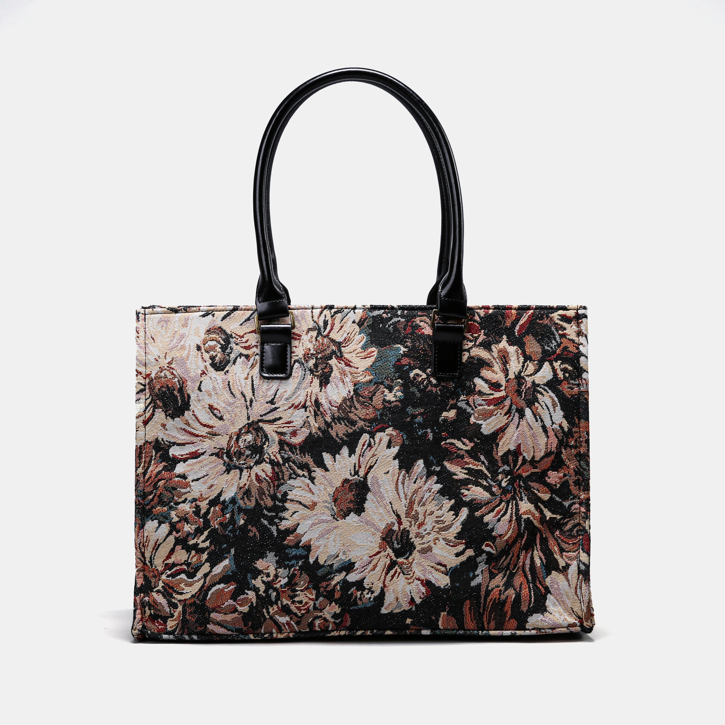 Daisy Black Laptop Work Tote  of America overview