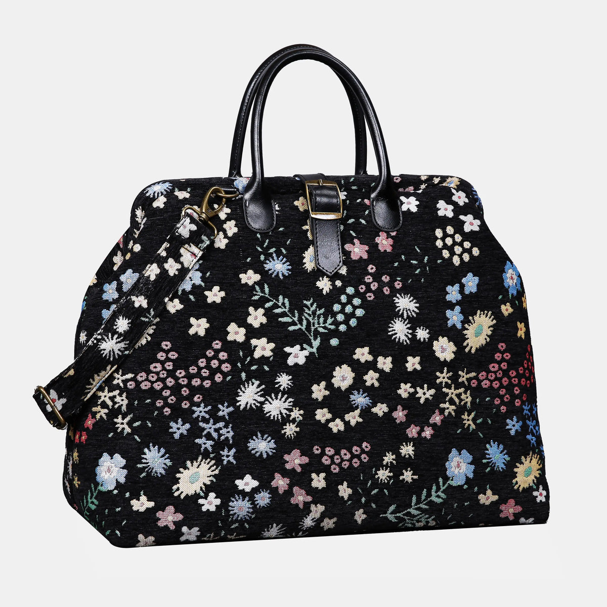 Botanical Garden Mary Poppins Weekender Carpetbag of America front