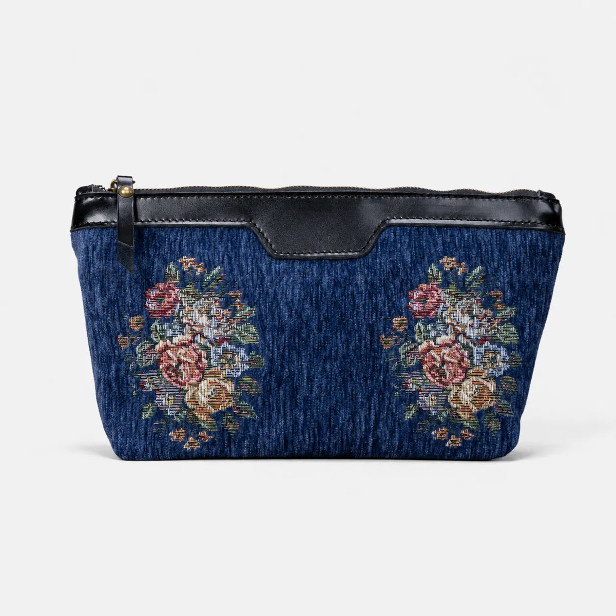Bouquet Blue Carpet Makeup Bag Carpetbag of America main