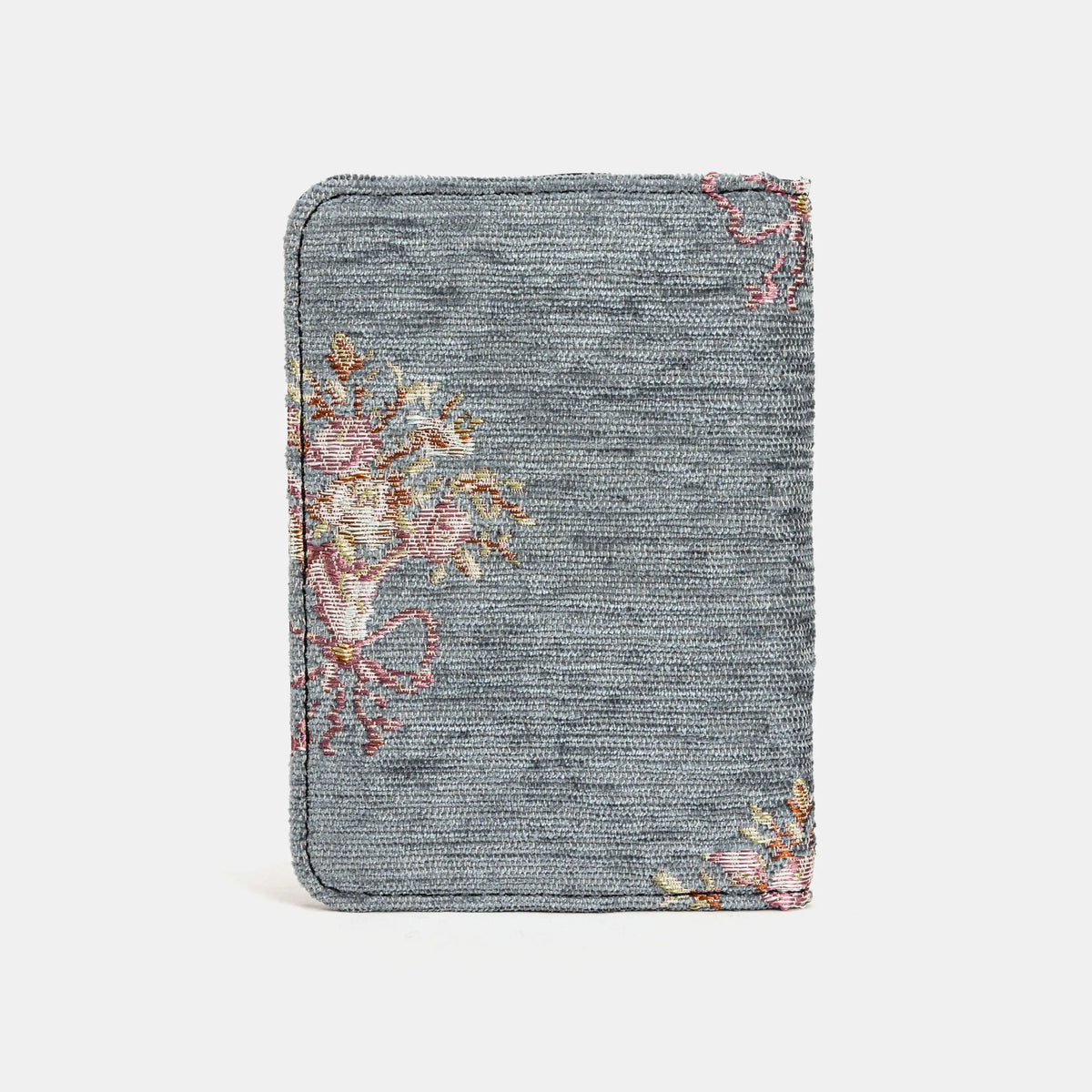 Bouquet Pattern Passport Cover of America back
