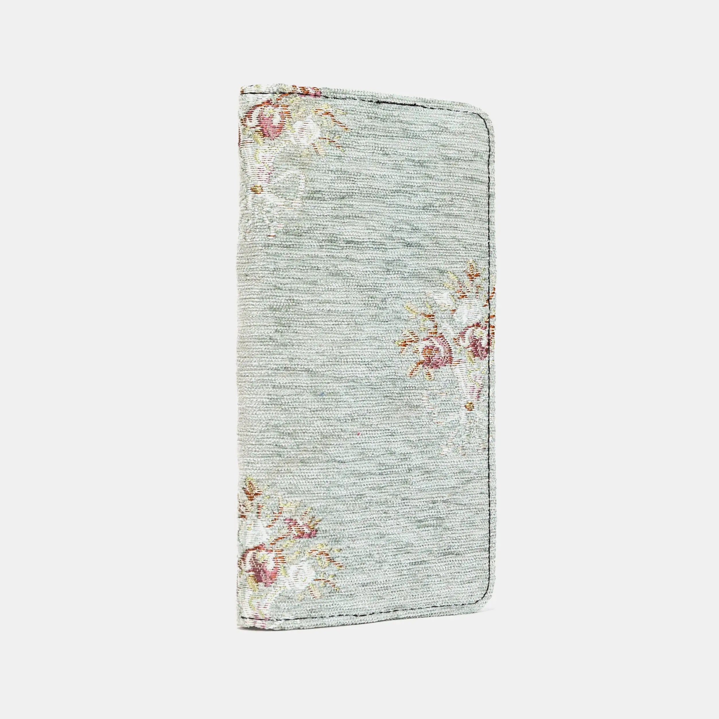 Bouquet Mint Flap Checkbook Cover of America side