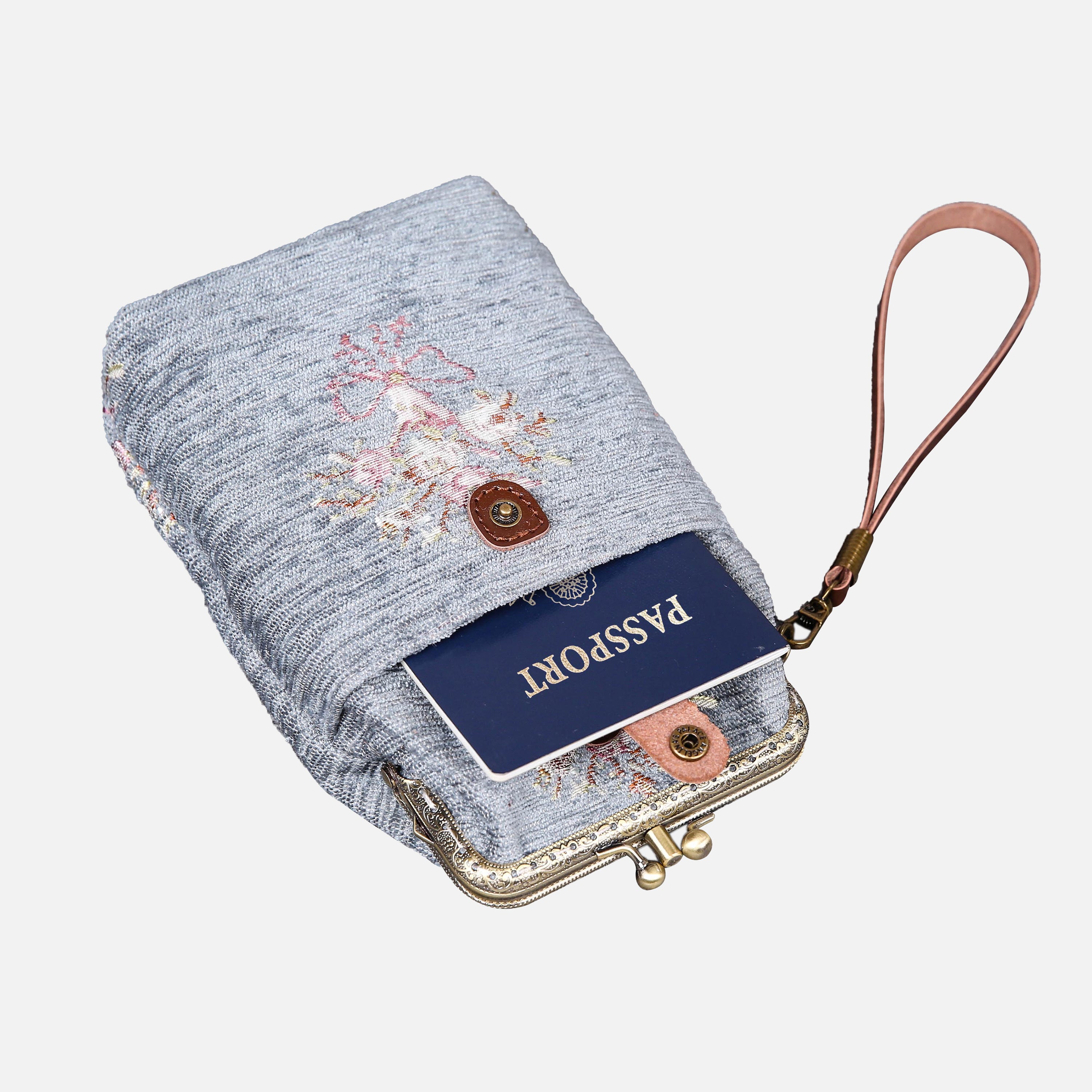 Bouquet Pattern Carpet Phone Case Carpetbag of America pocket
