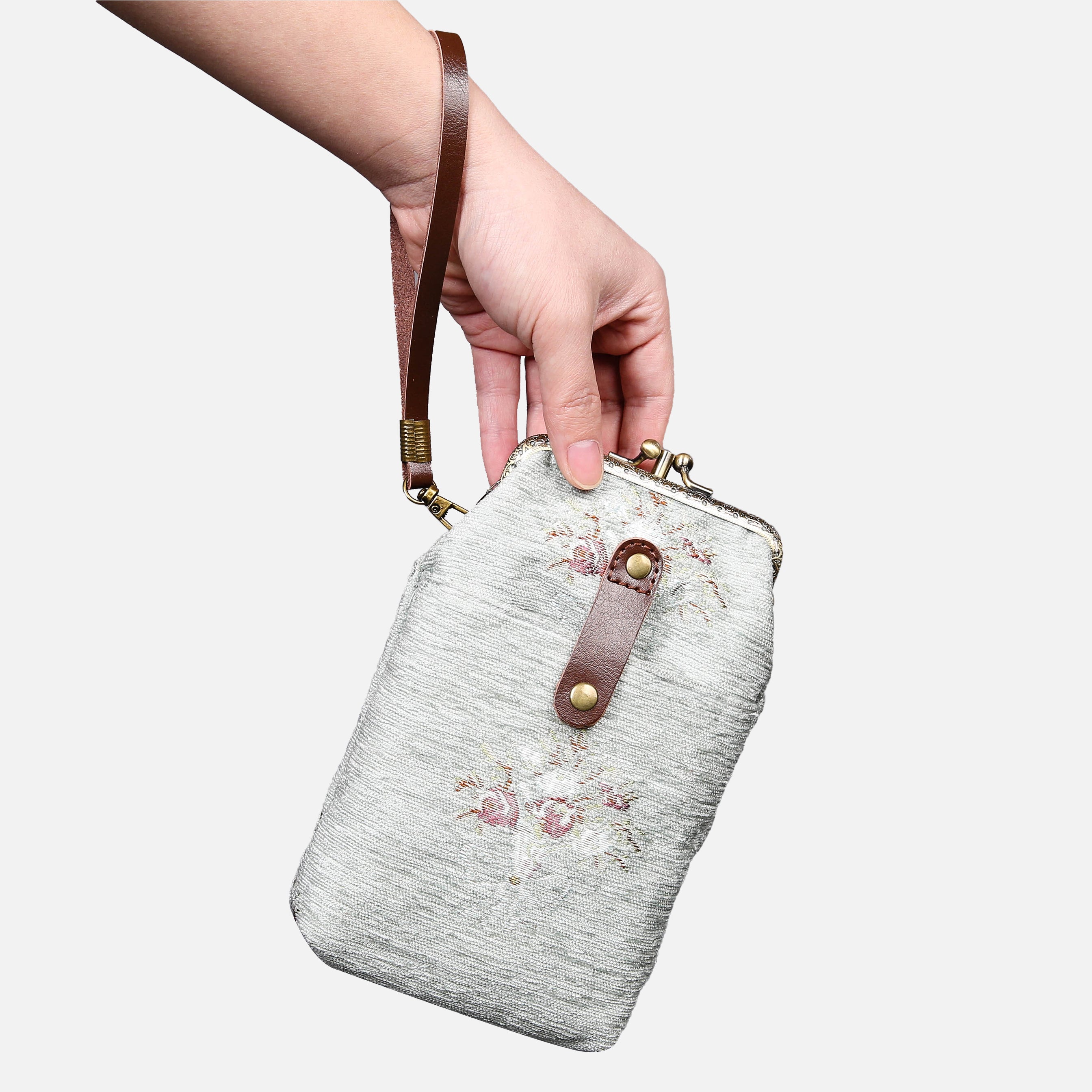 Bouquet Pattern Carpet Phone Case Carpetbag of America main