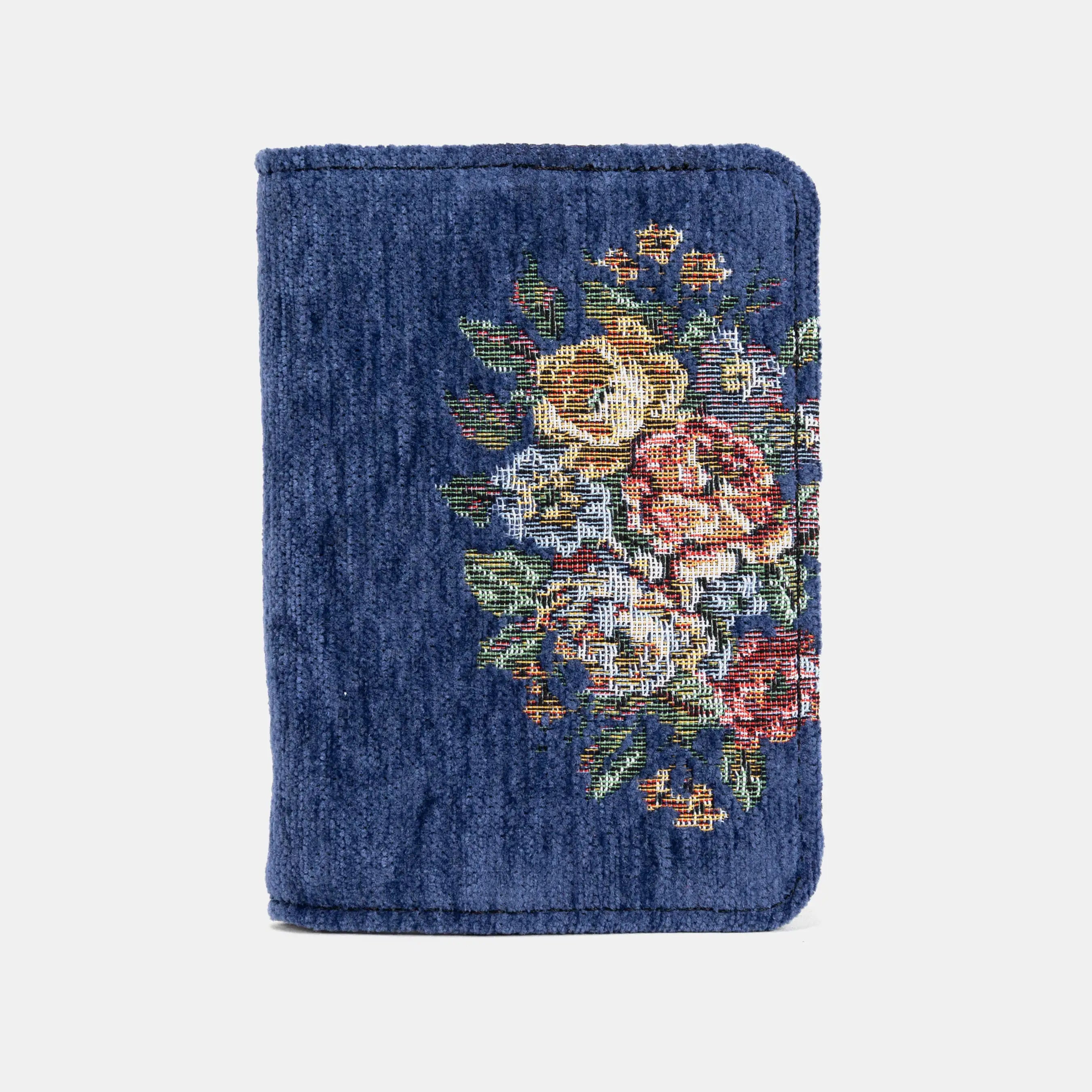 Bouquet Rose Blue Passport Cover of America main
