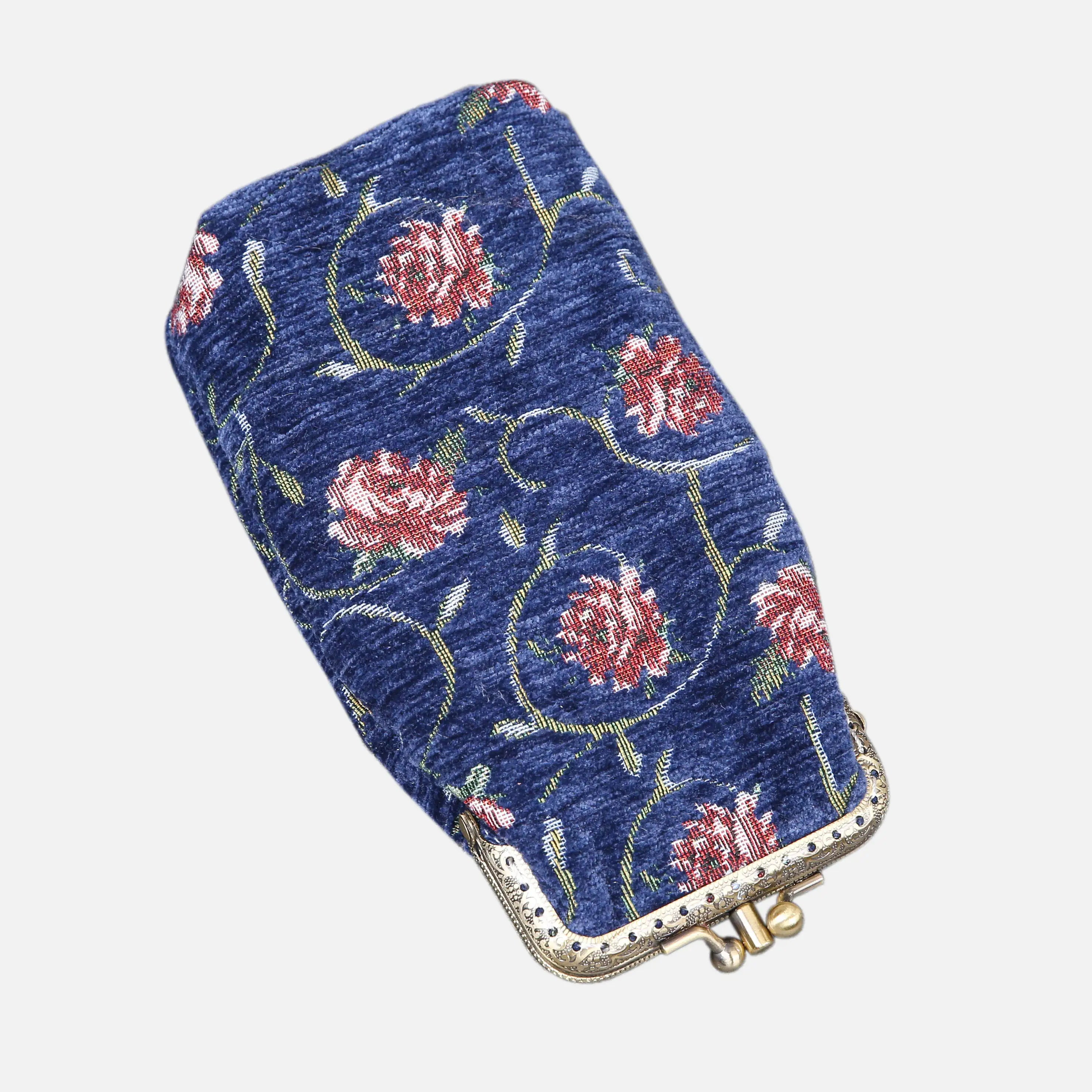 Rose Series Blue Eyeglasses Case of America front-5