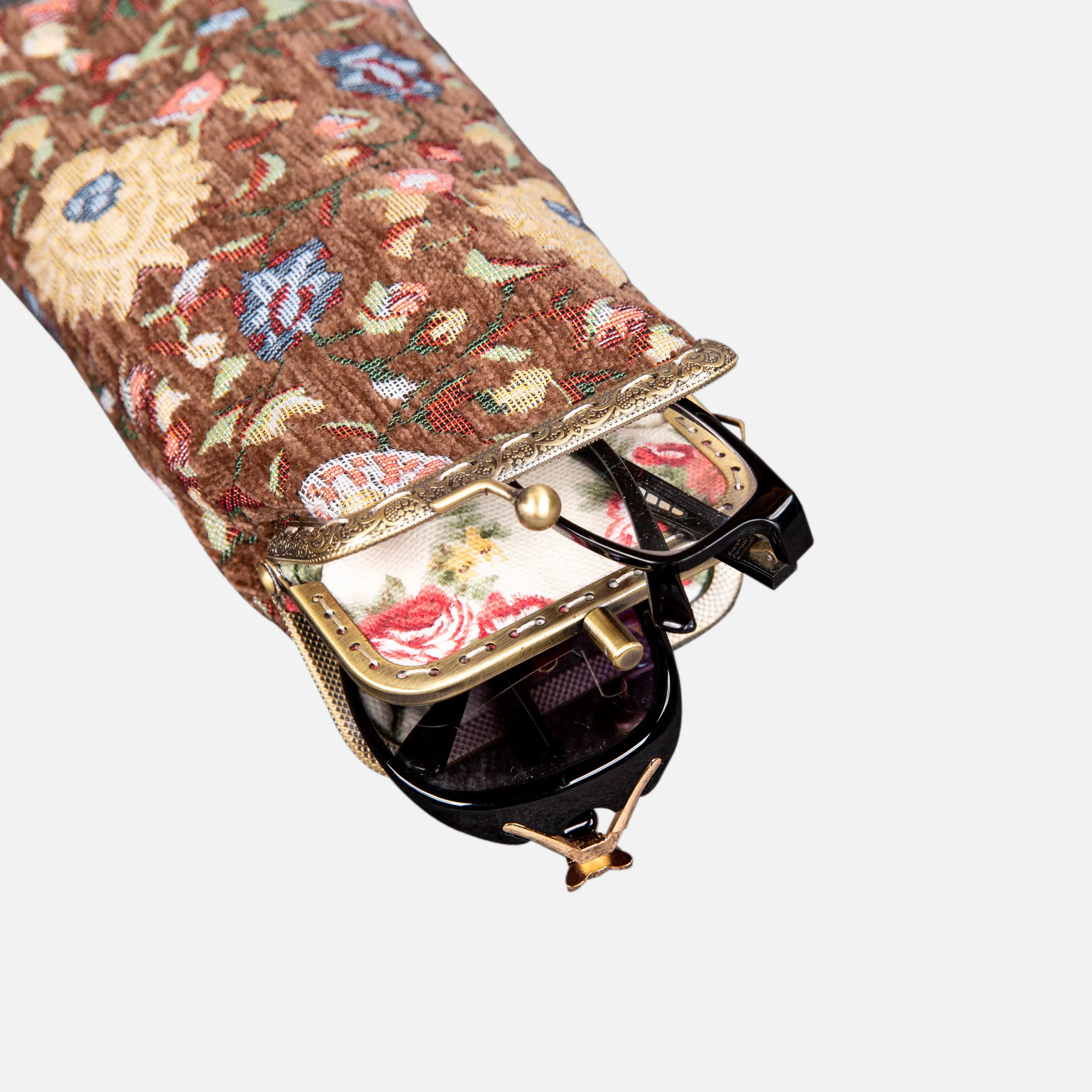 Oriental Carpet Eyeglasses Case of America with glasses-7
