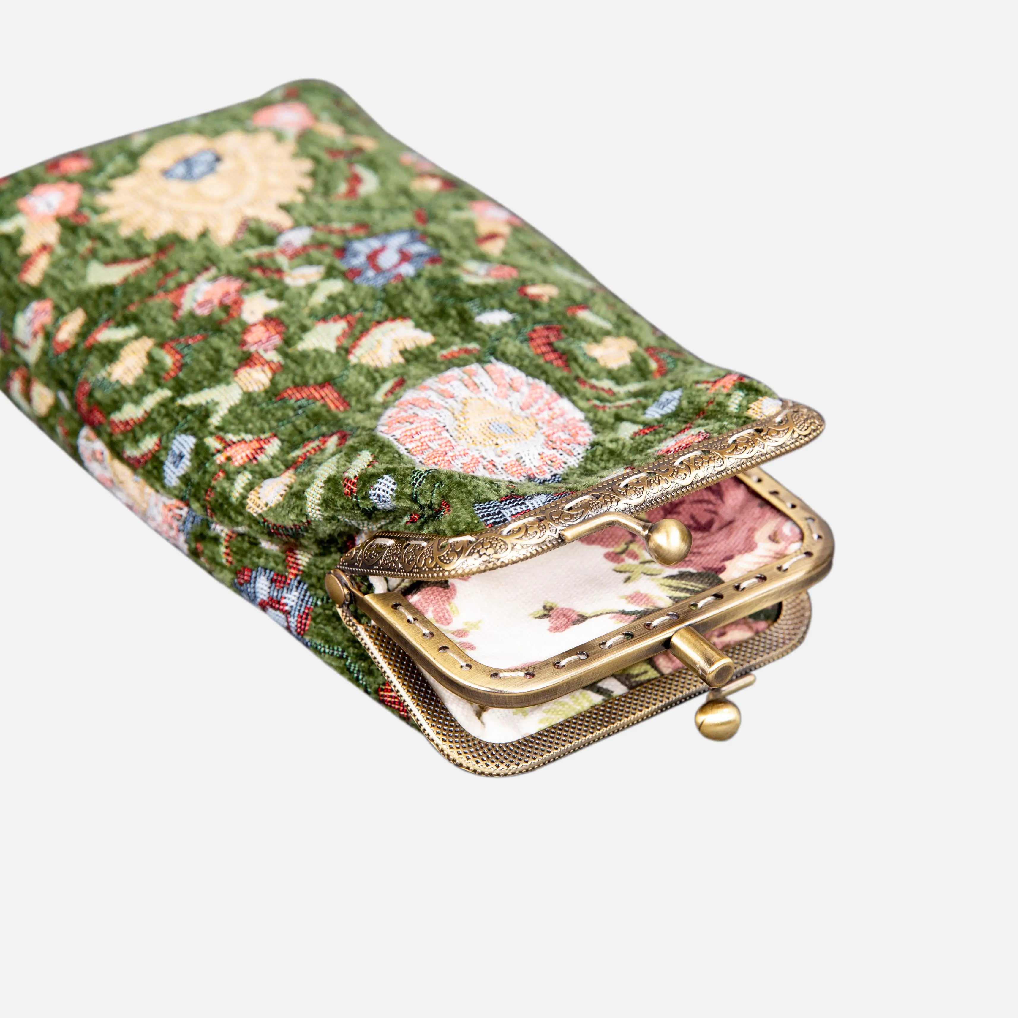 Oriental Carpet Eyeglasses Caseof America the metal clamp opens-6
