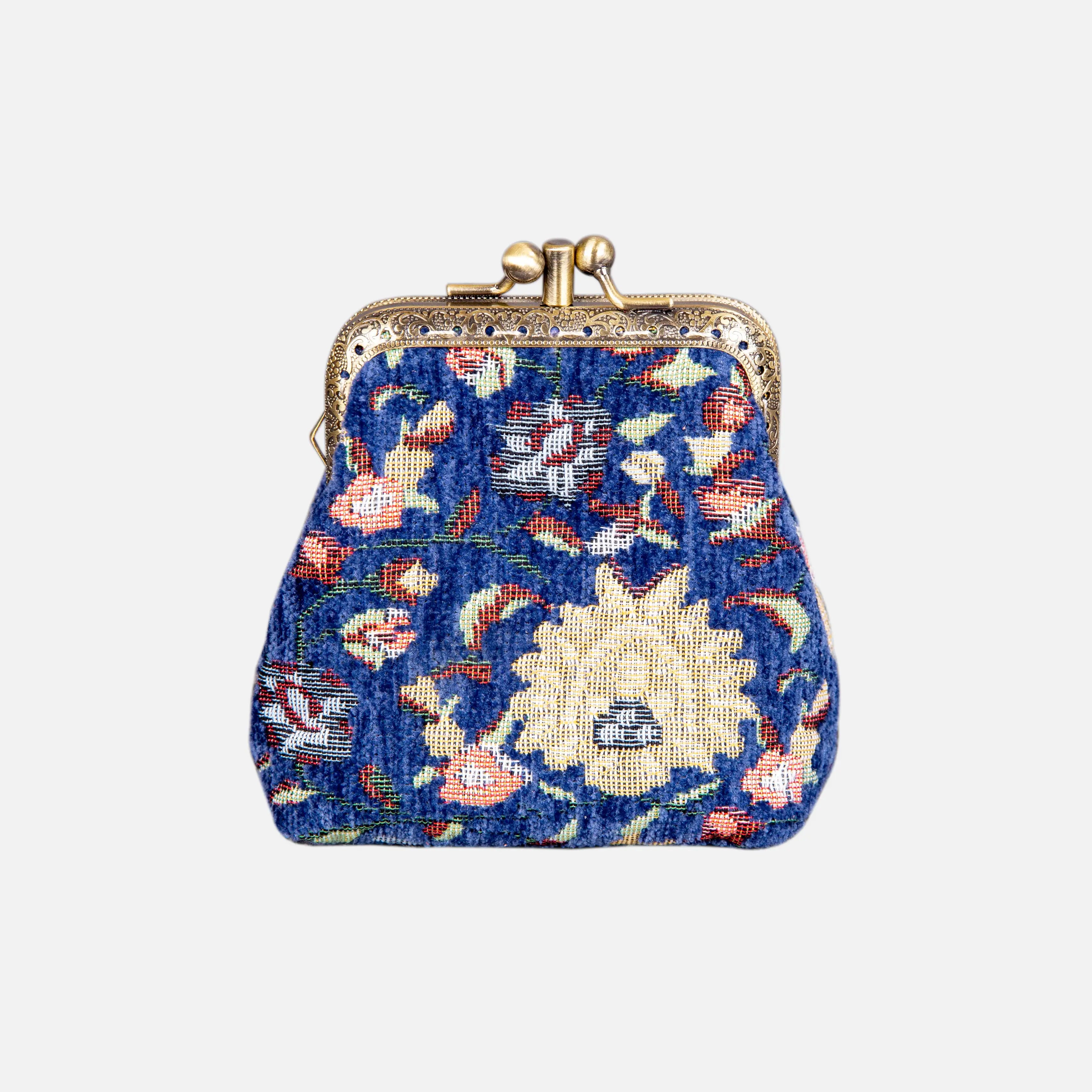 Oriental Pattern Series Double Kiss Clasp Coin Purse of America front-2