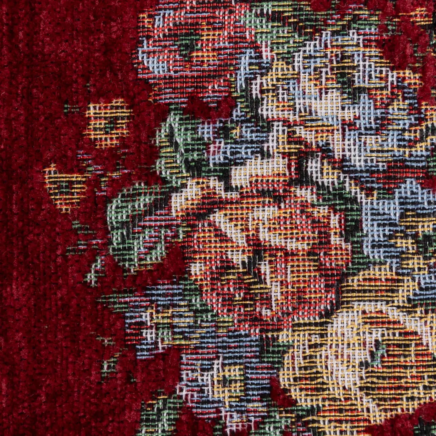 Bouquet Rose Red Checkbook Cover of America detail