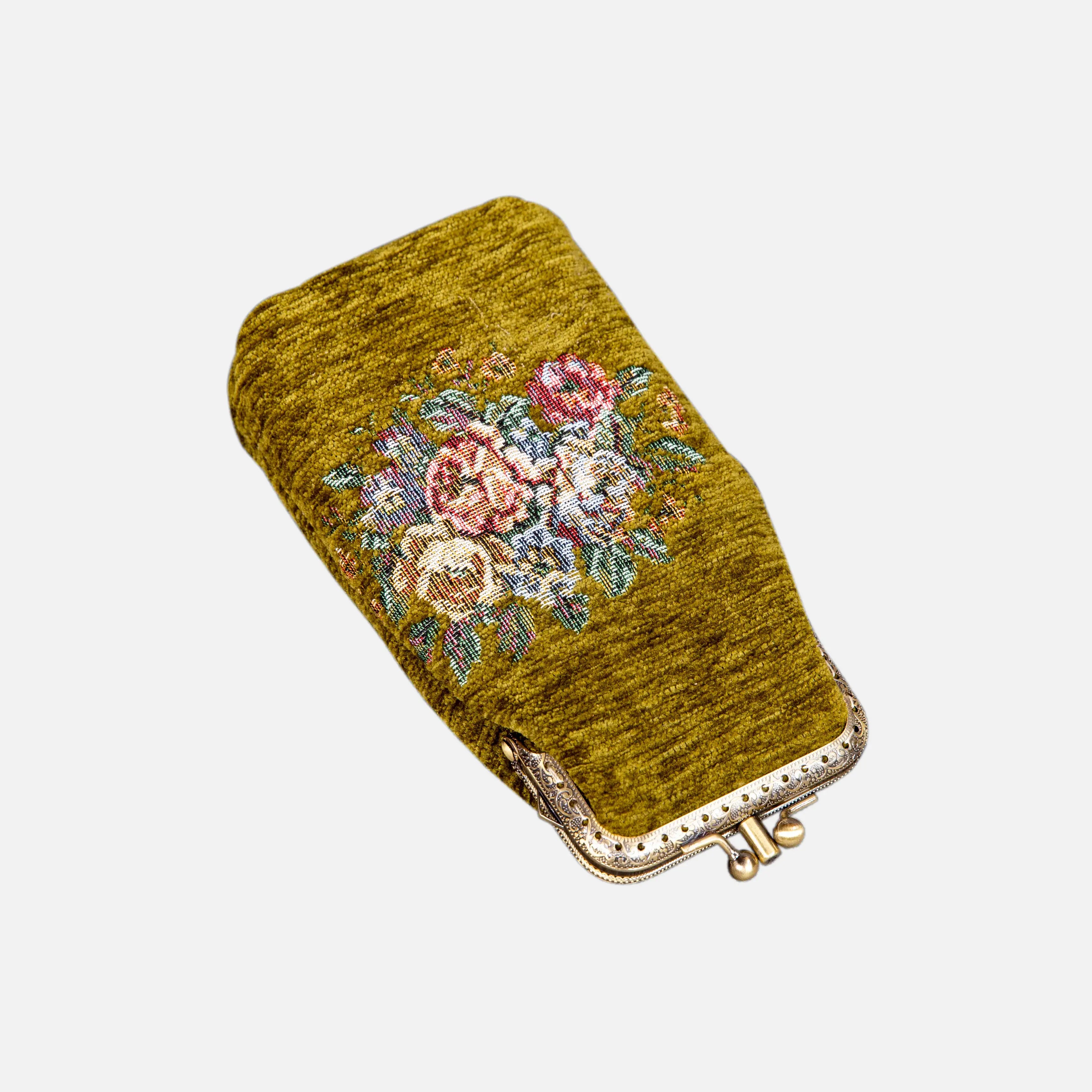 Bouquet Carpet Eyeglasses Case Avocado of America front-1
