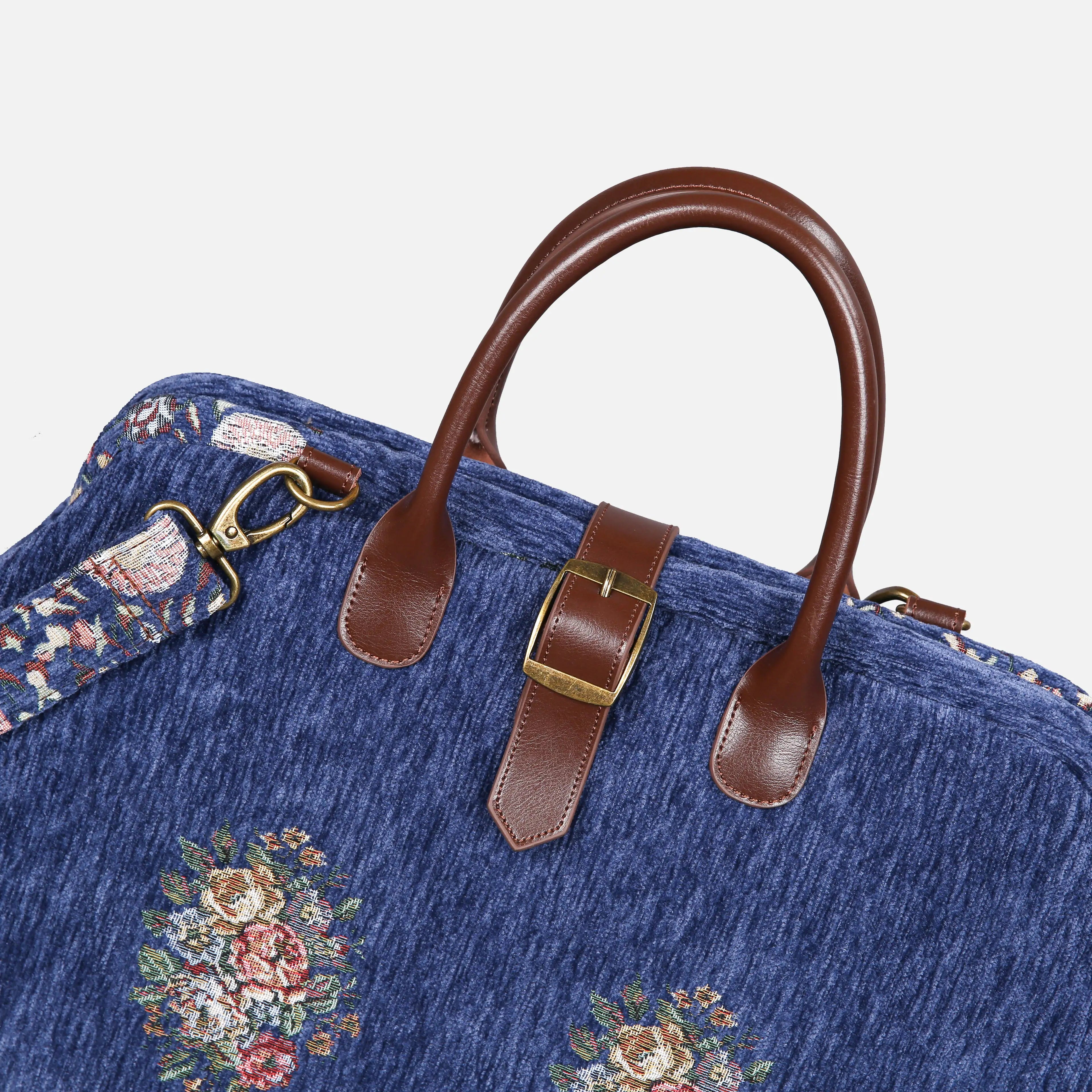 Rose Bouquet  Mary Poppins Weekender carpet bag MCW Handmade details