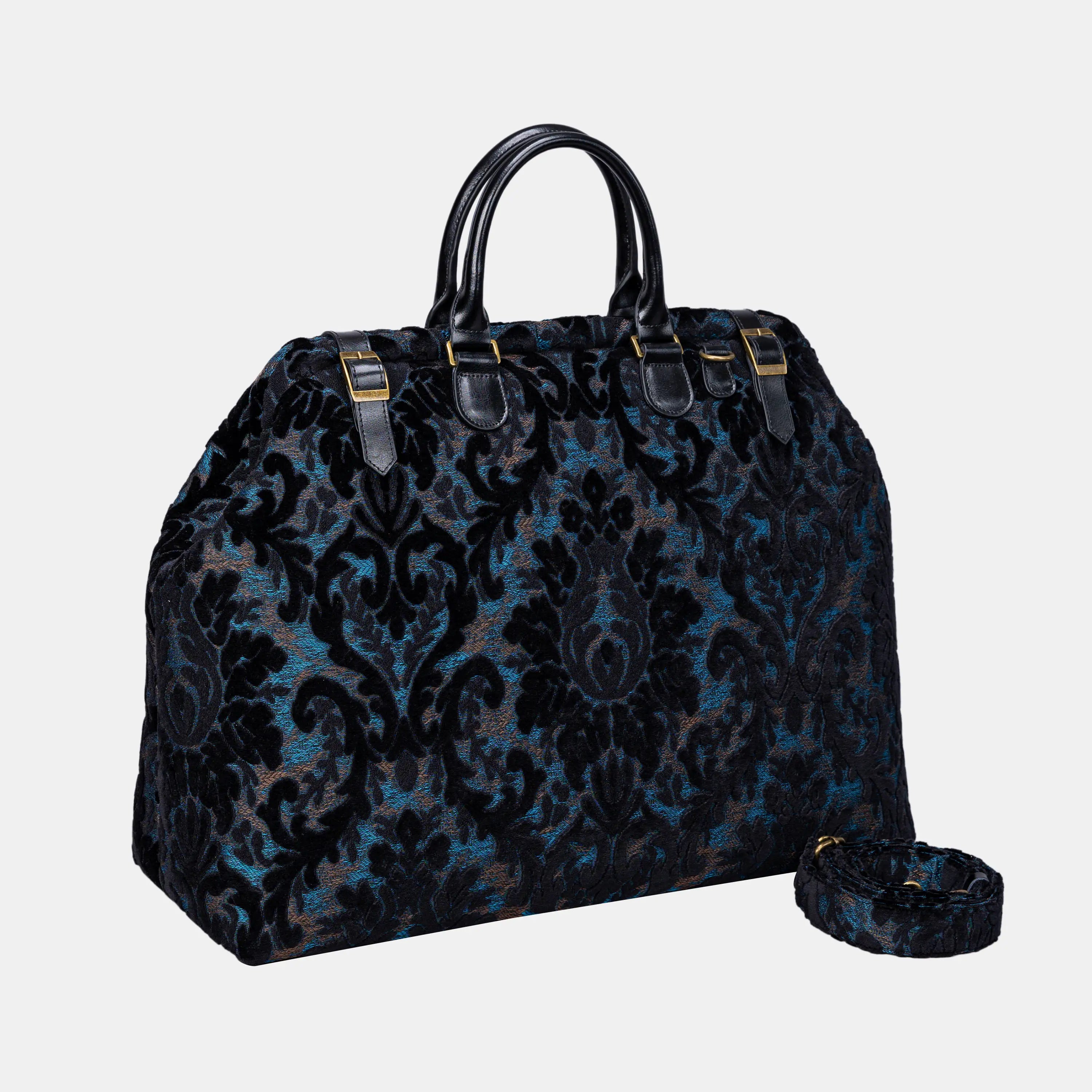 Burnout Velvet Black Men's Carpetbag of America main