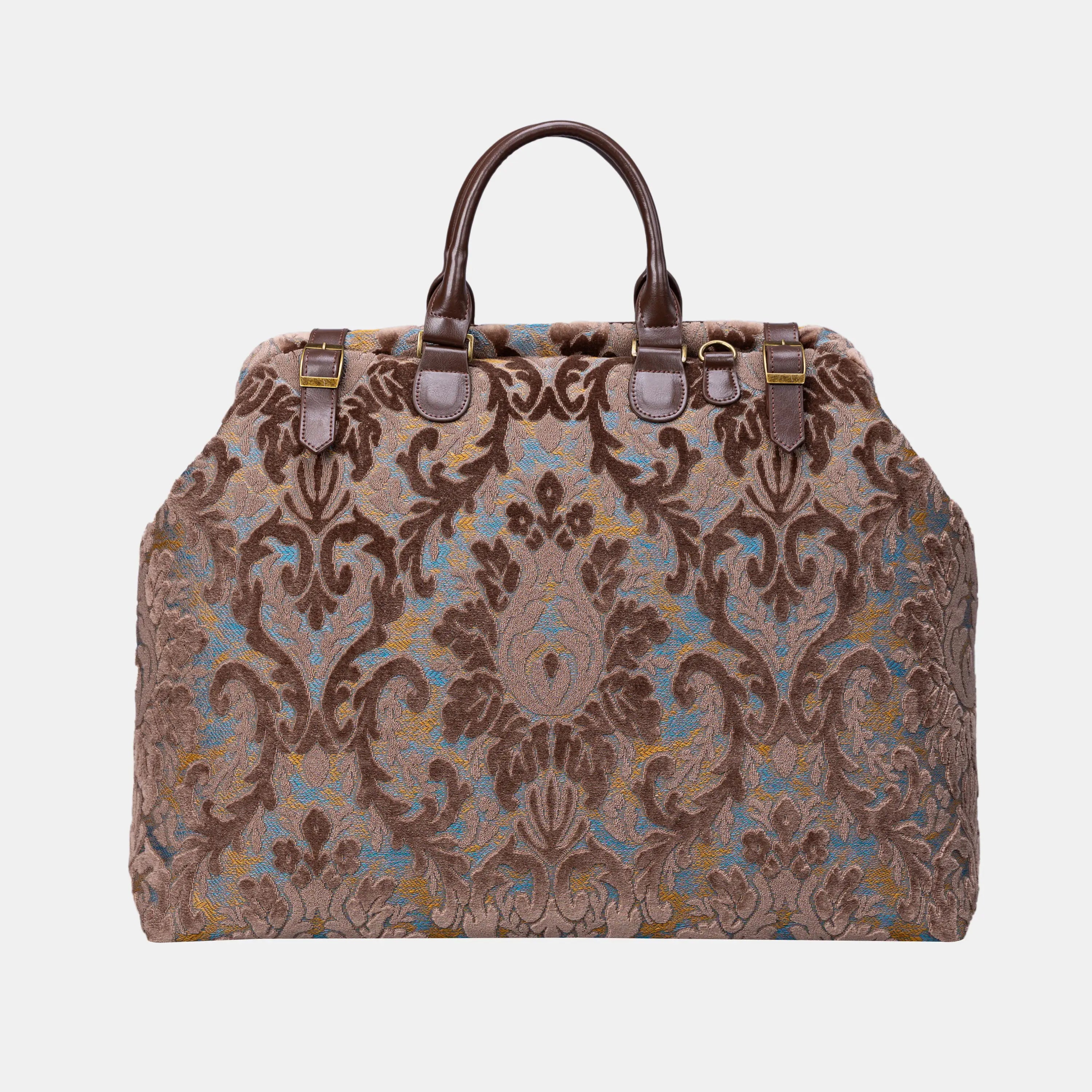 Burnout Velvet Camel Men's Carpetbag of America front-1