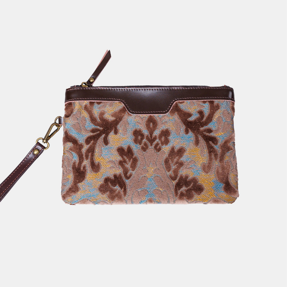 Burnout Velvet Camel carpet bag MCW Handmade main