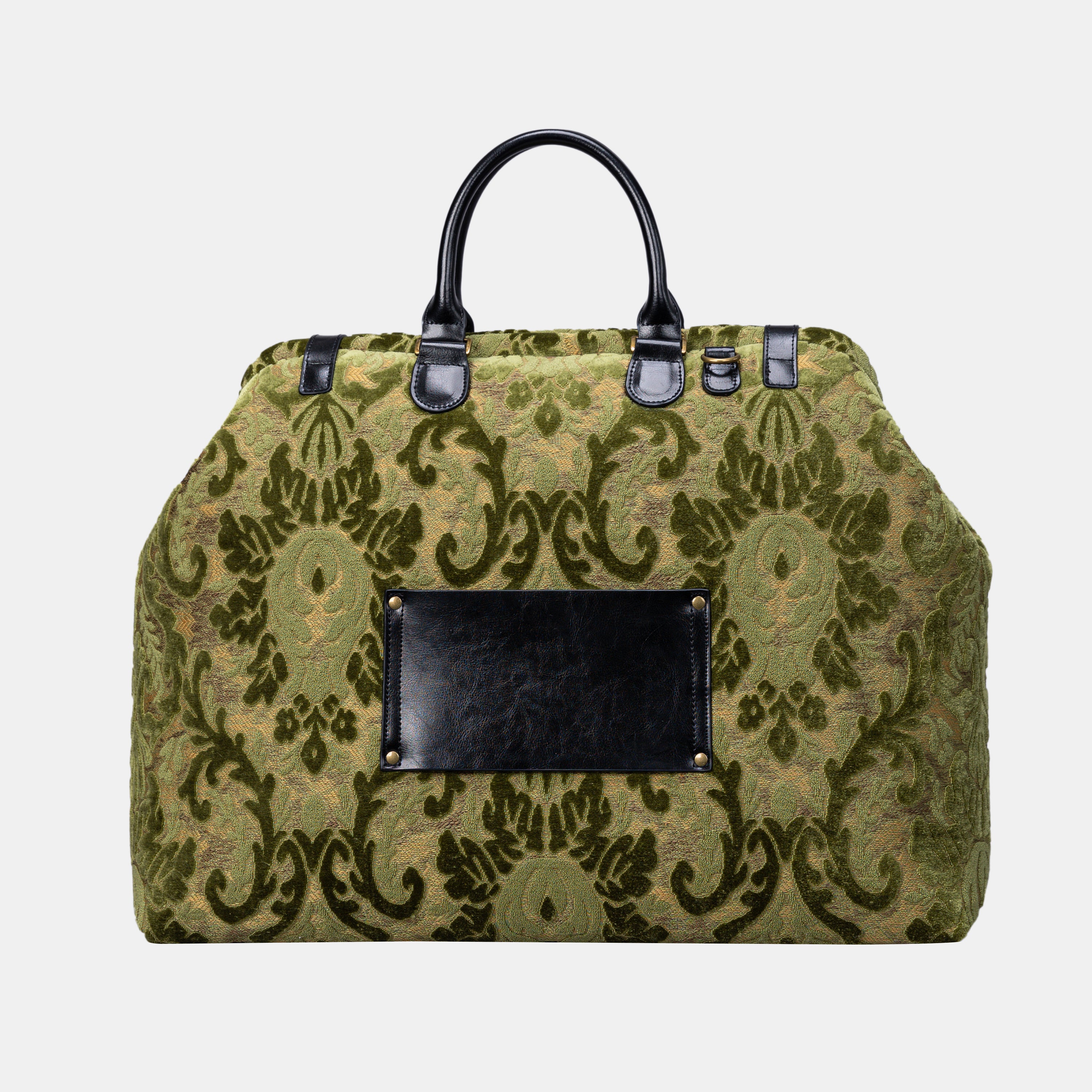 Burnout Velvet Fern Green Men's Carpetbag of America back-3