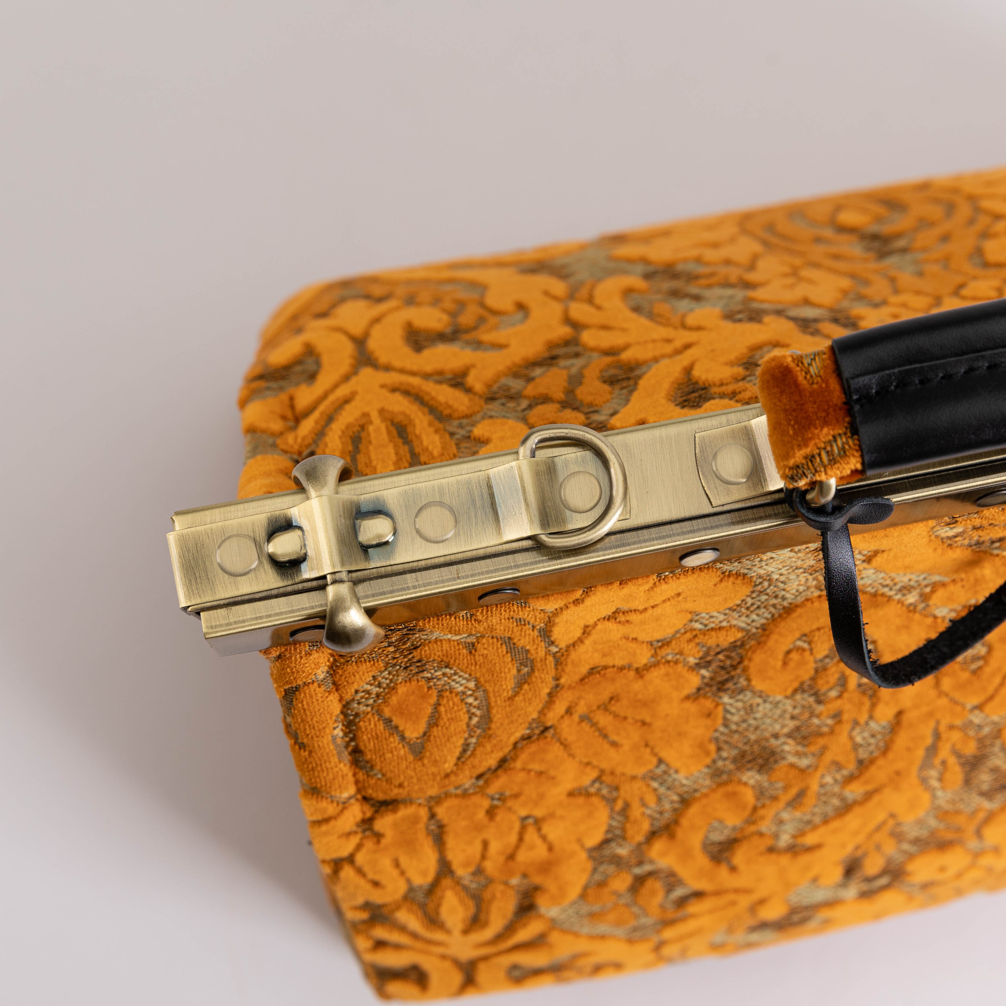 Burnout Velvet Orange Celine Carpet Gladstone Bag of America frame