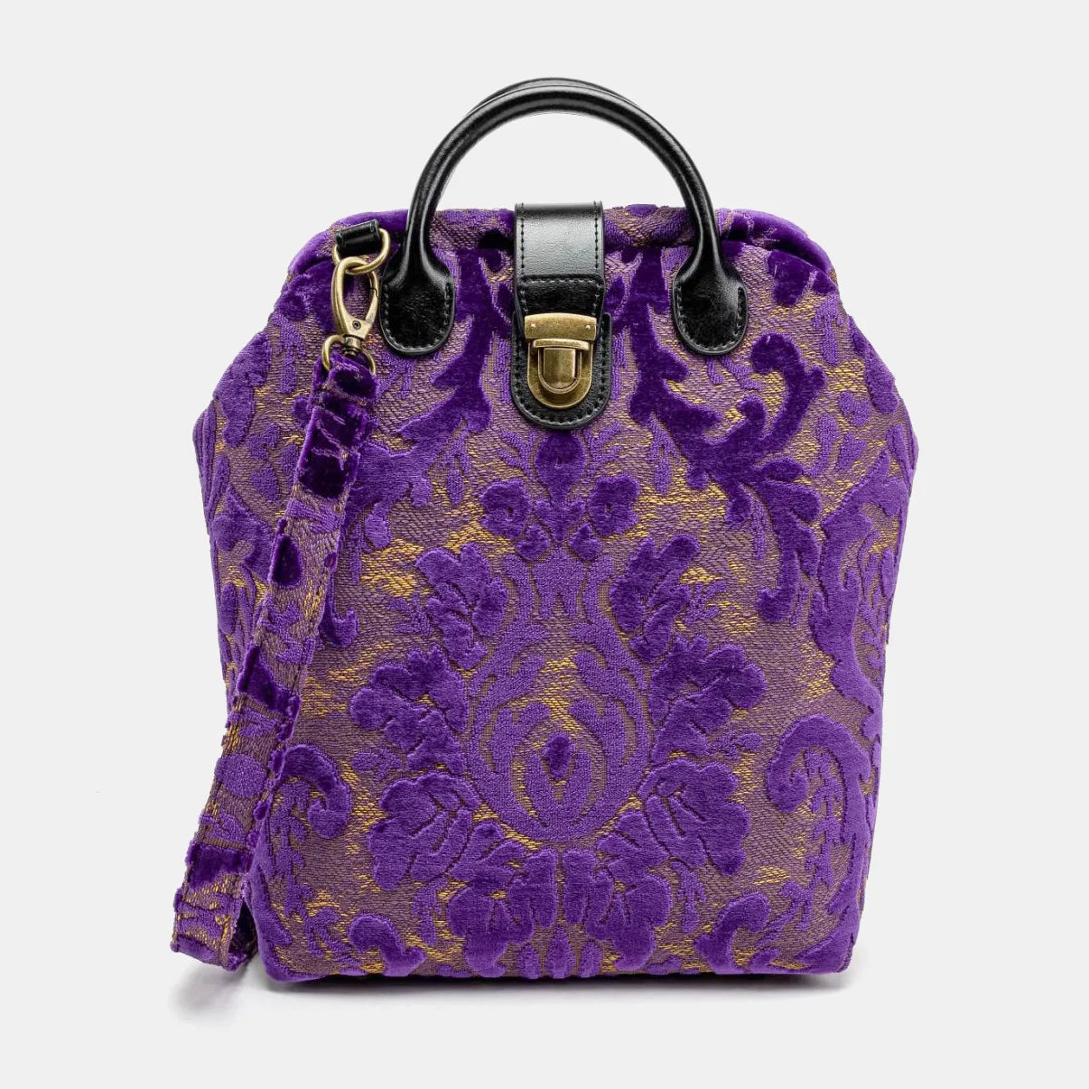Burnout Velvet Purple Everyday Backpack of America overview
