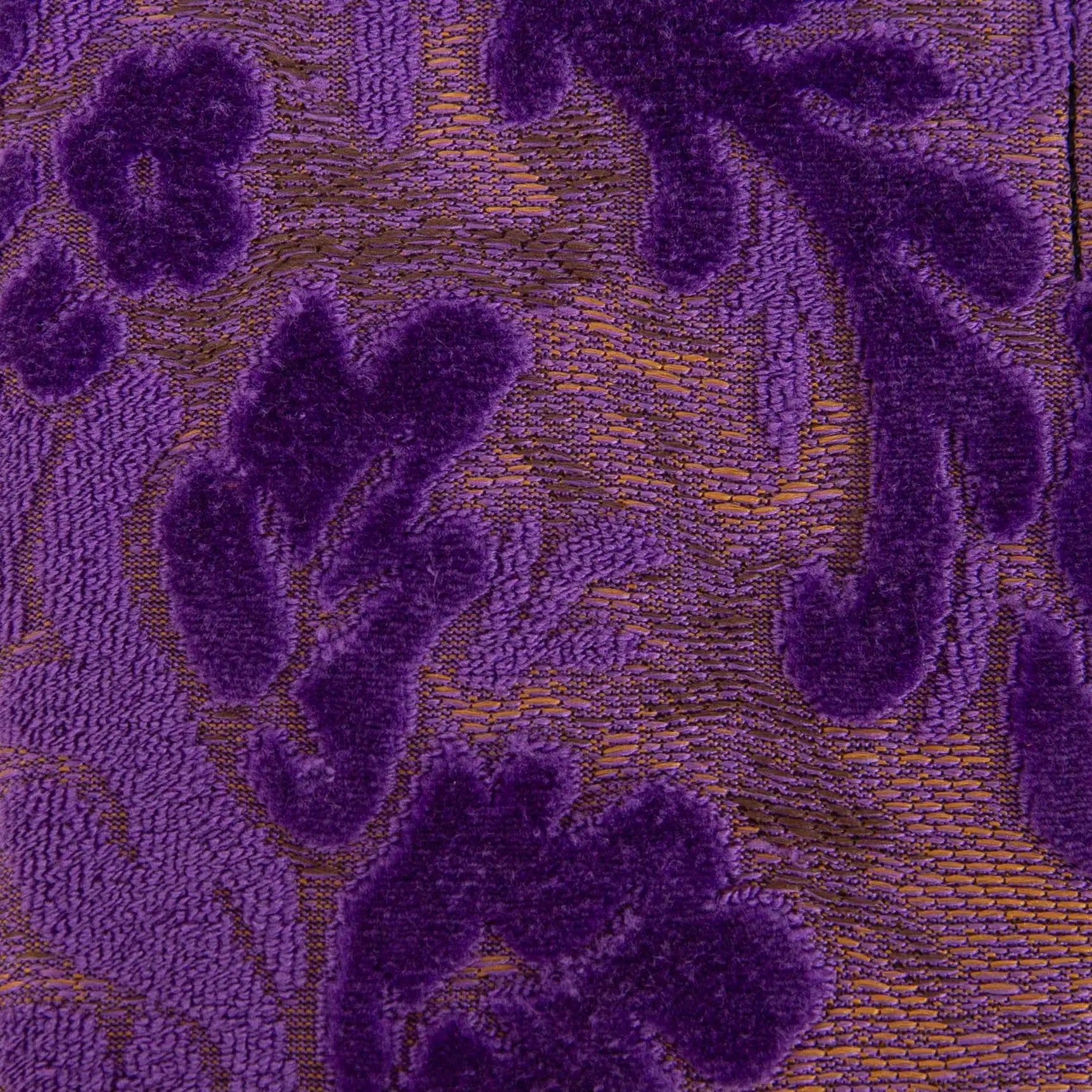 Burnout Velvet Purple Passport Cover of America detail