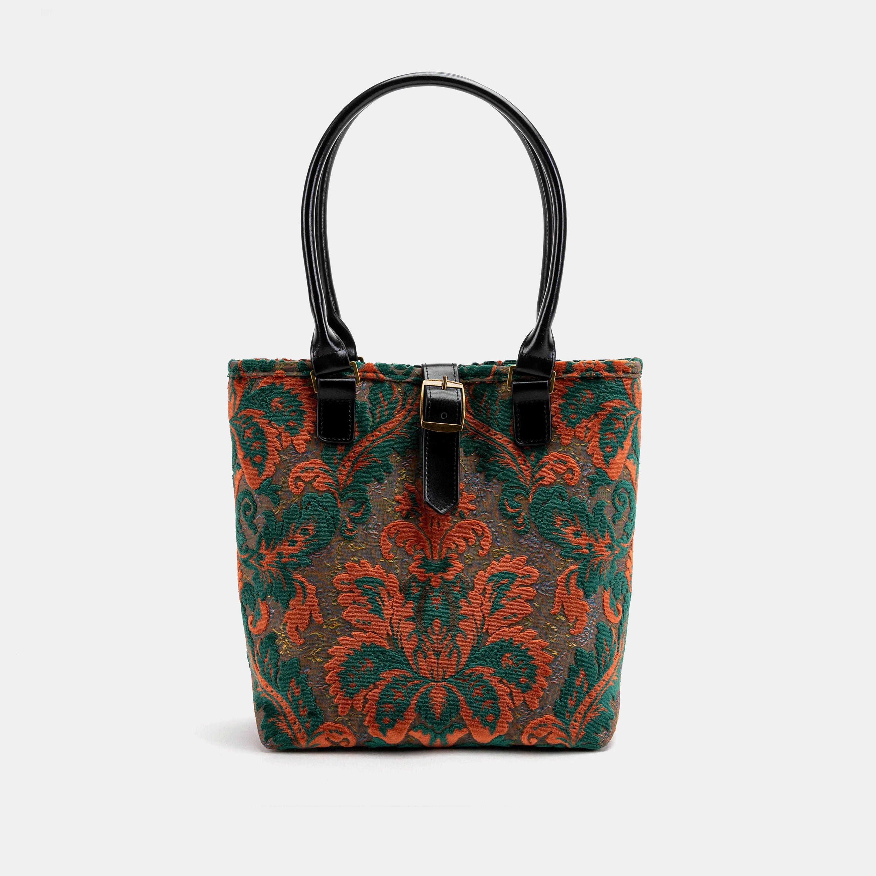 Burnout Velvet Revival Jade Everyday Tote Bag of America main