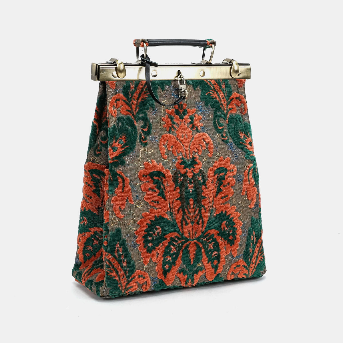 Burnout Velvet Revival Jade Helena Carpet Gladstone Backpack America side