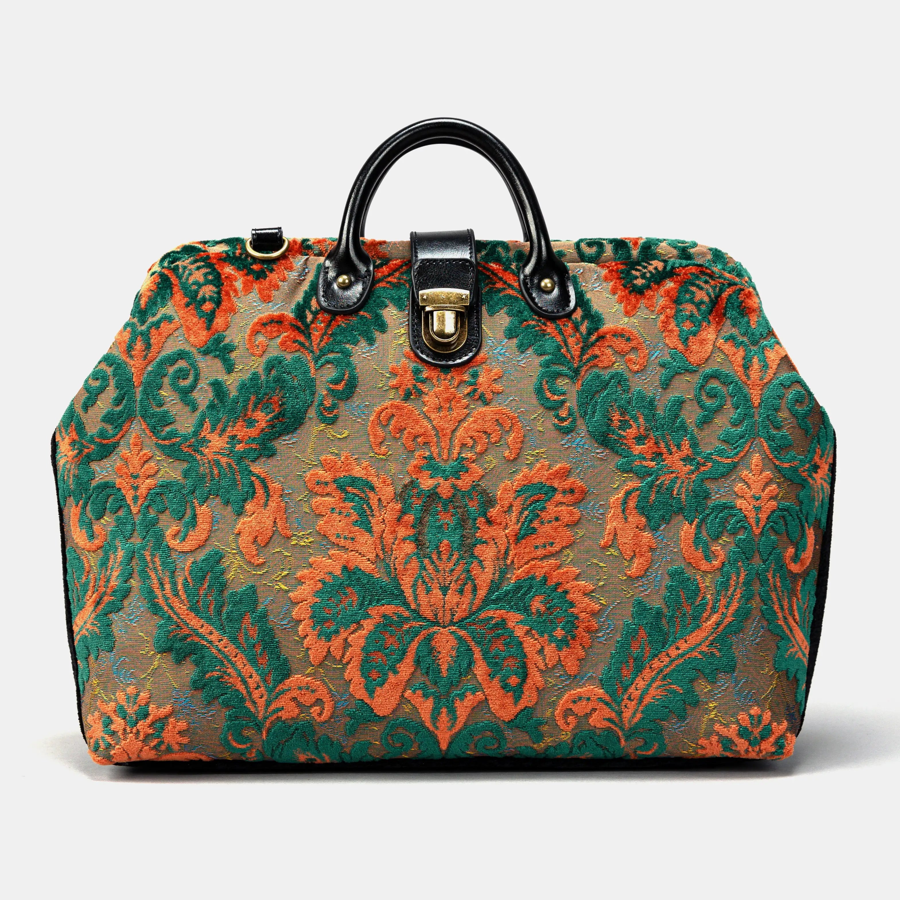Burnout Velvet Revival Jade Laptop Work Bag of America main