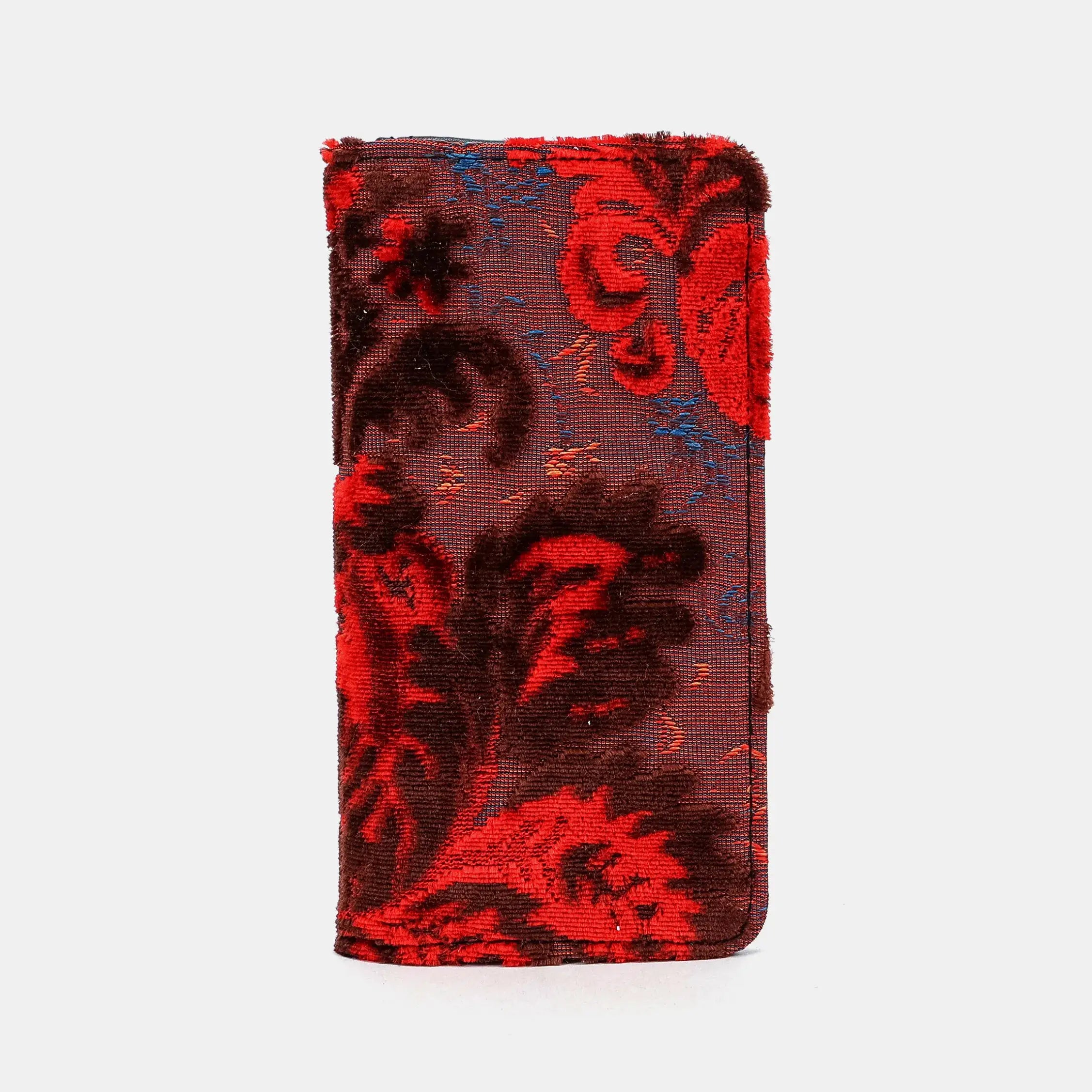 Burnout Velvet Revival Scarlet Checkbook Cover of America main