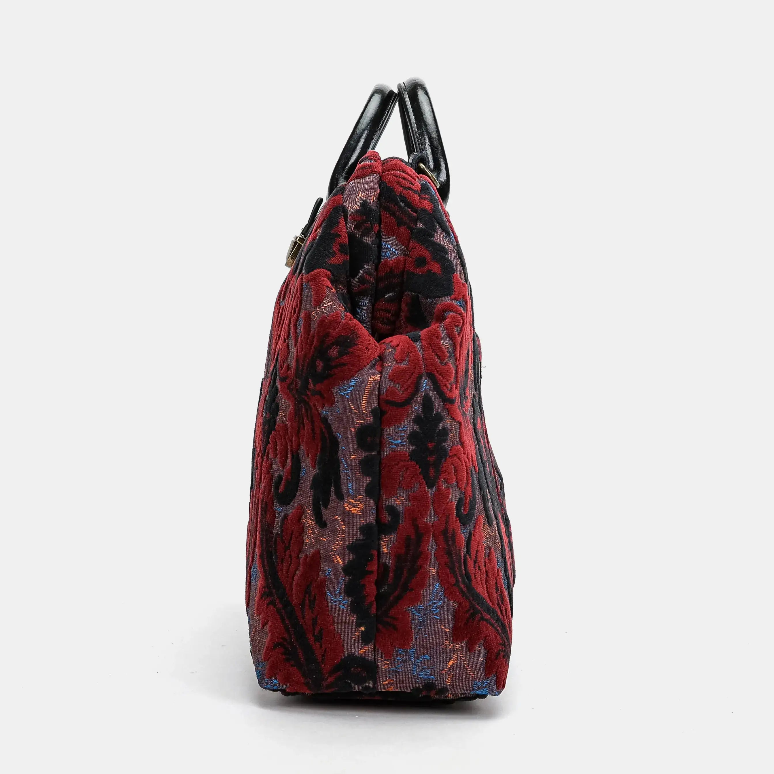 Burnout Velvet Revival Sephia Laptop Work Bag of America side
