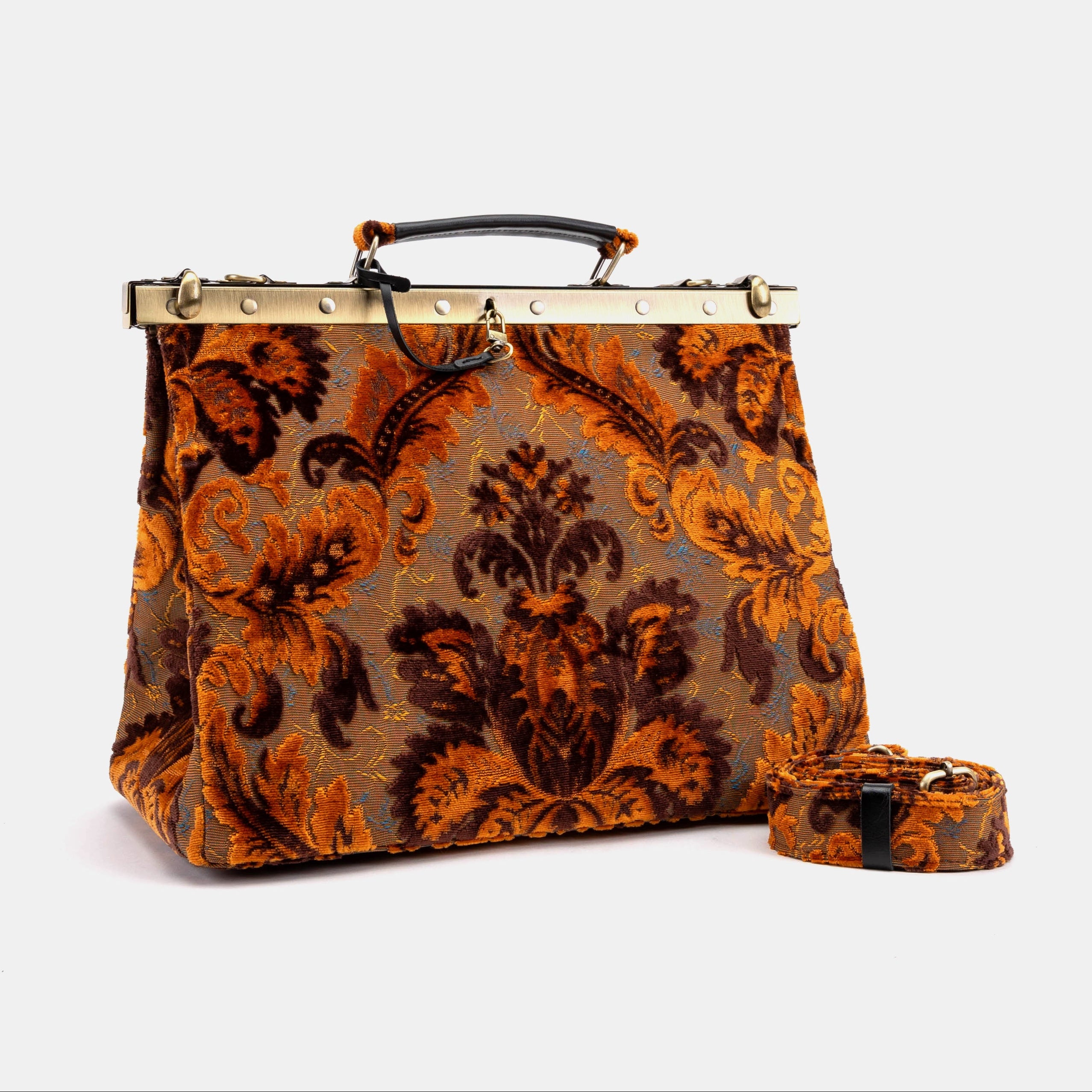 Burnout Velvet Revival Sienna Celine Carpet Gladstone Bag of America main