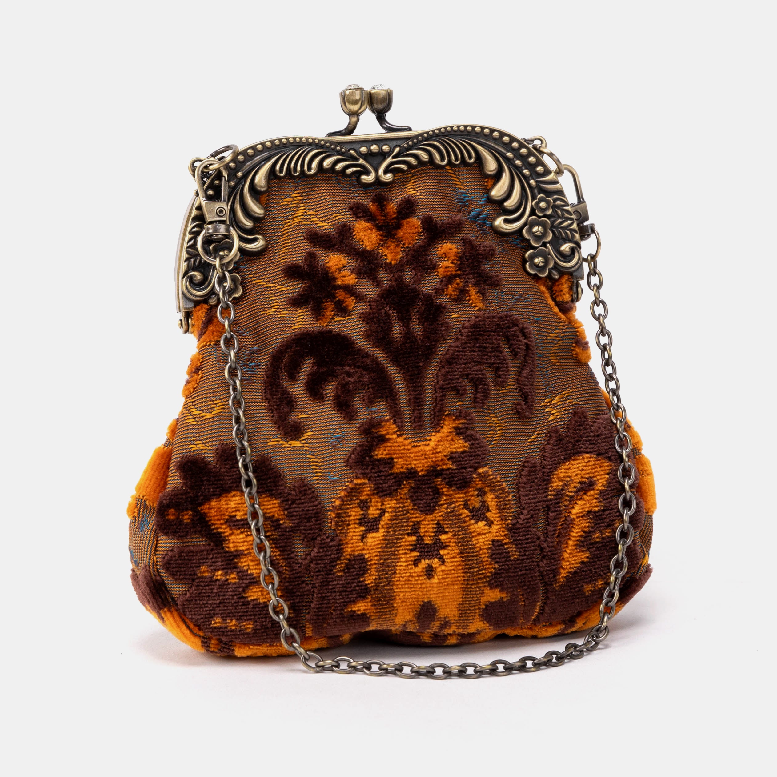Burnout Velvet Revival Sienna Chatelaine Purse Medium main
