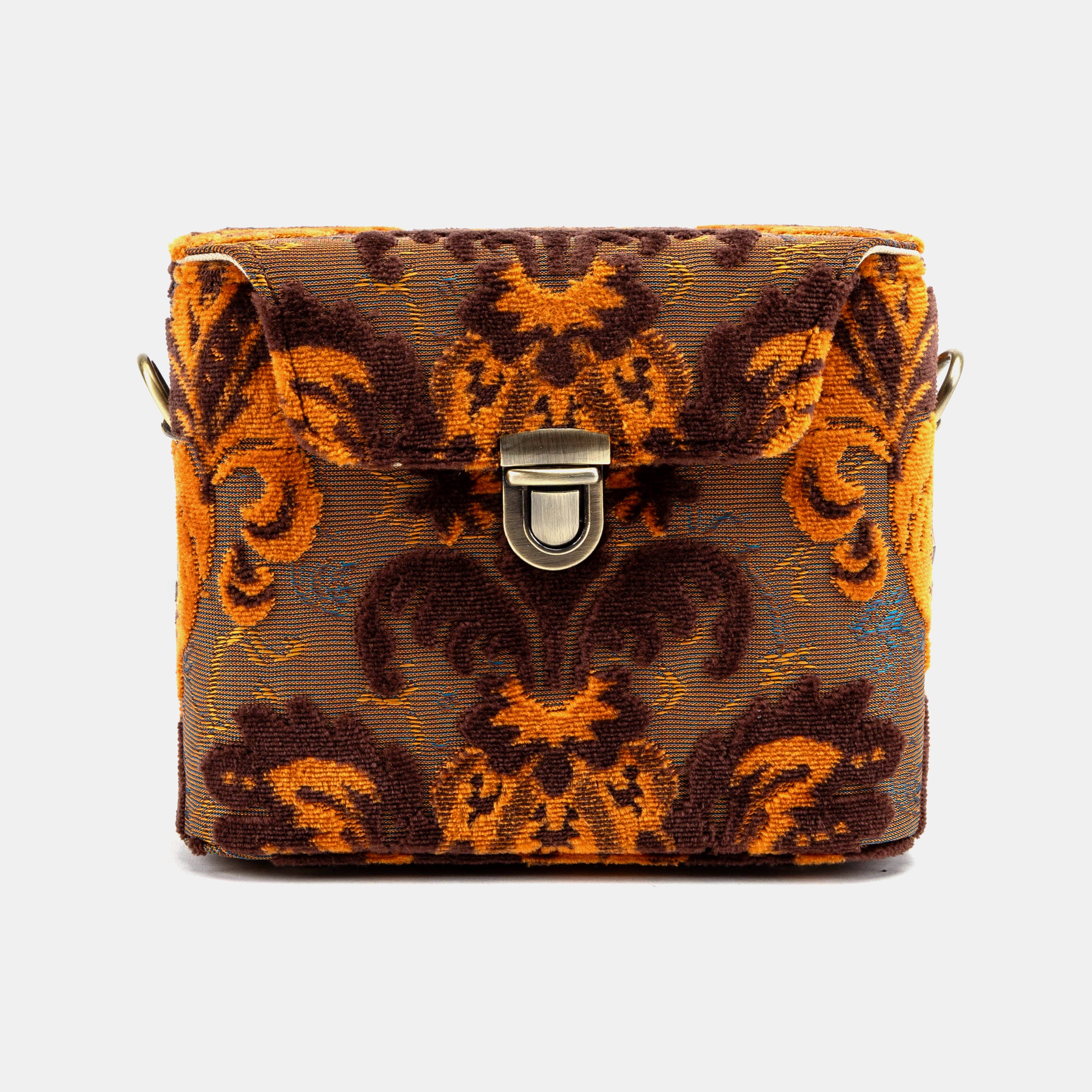 Burnout Velvet Revival Sienna Emma Small Train Case of America front