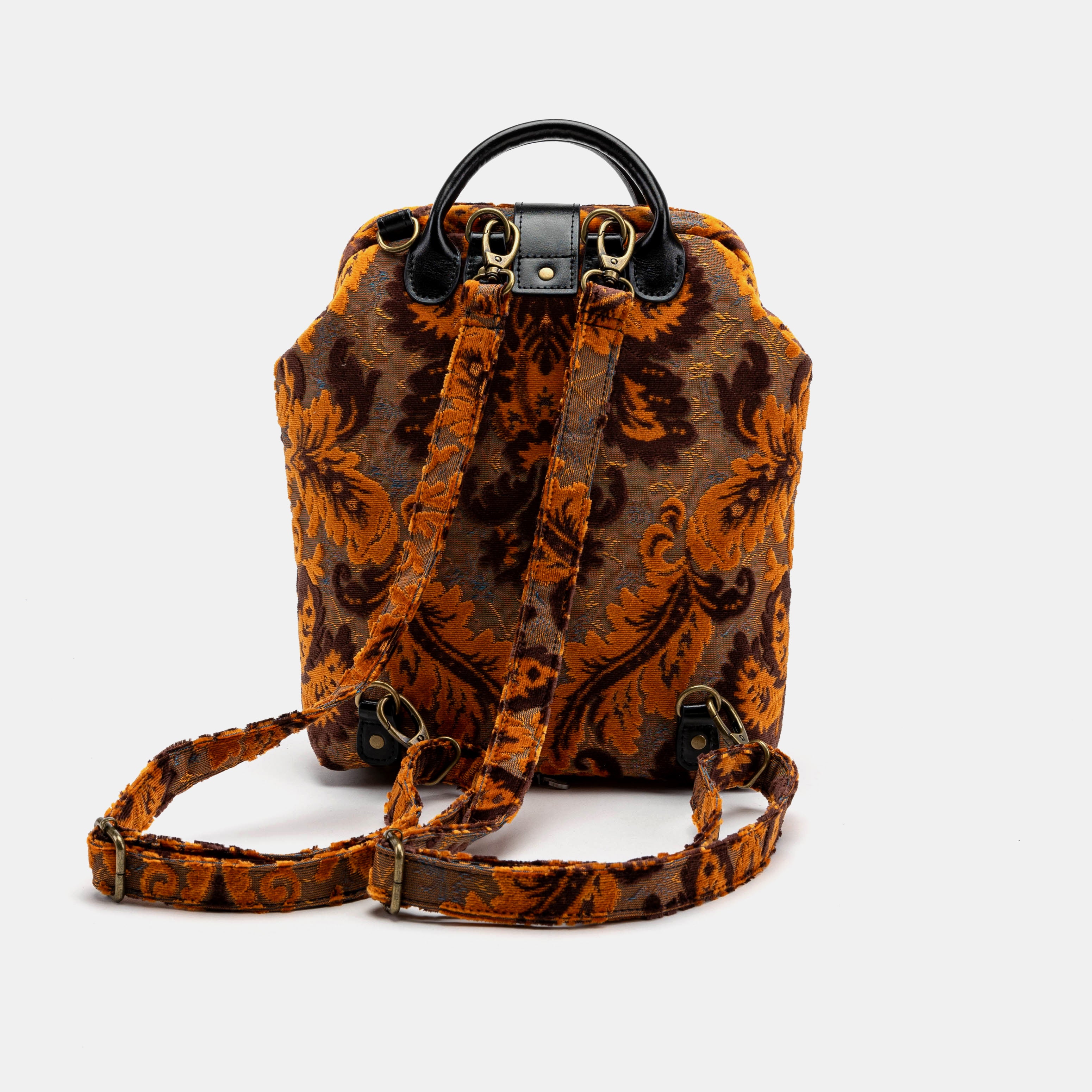 Burnout Velvet Revival Sienna Everyday Backpack of America back