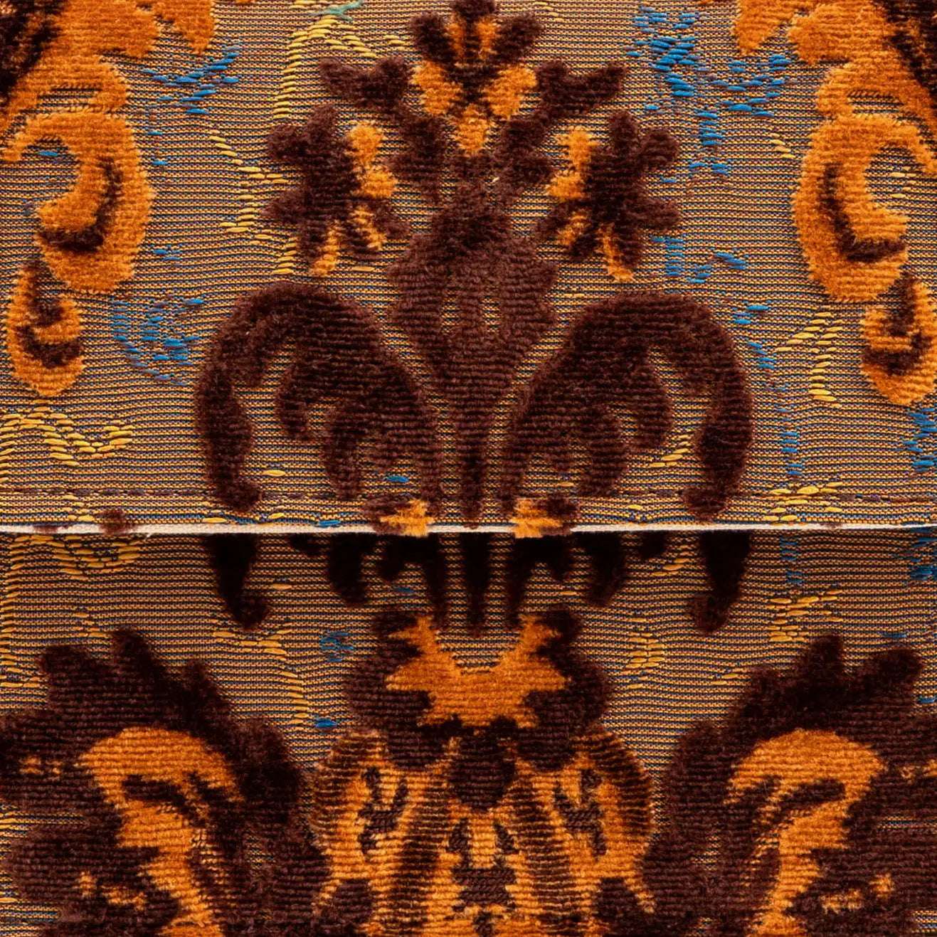 Burnout Velvet Revival Sienna Flap Crossbody Bag of America pattern
