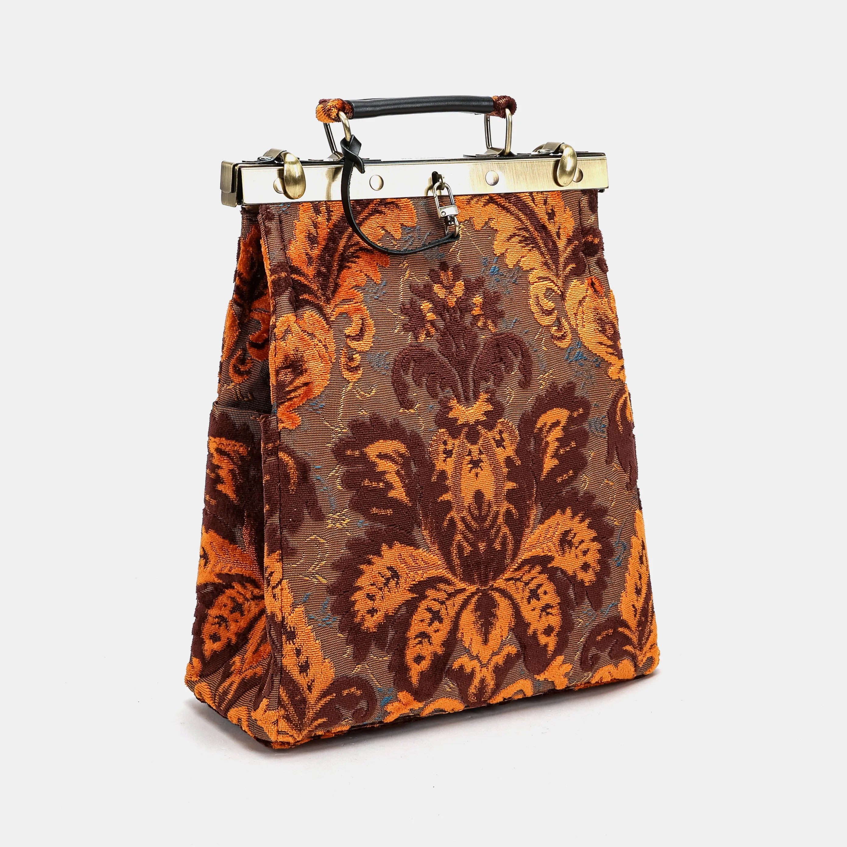 Burnout Velvet Revival Sienna Helena Carpet Gladstone Backpack side