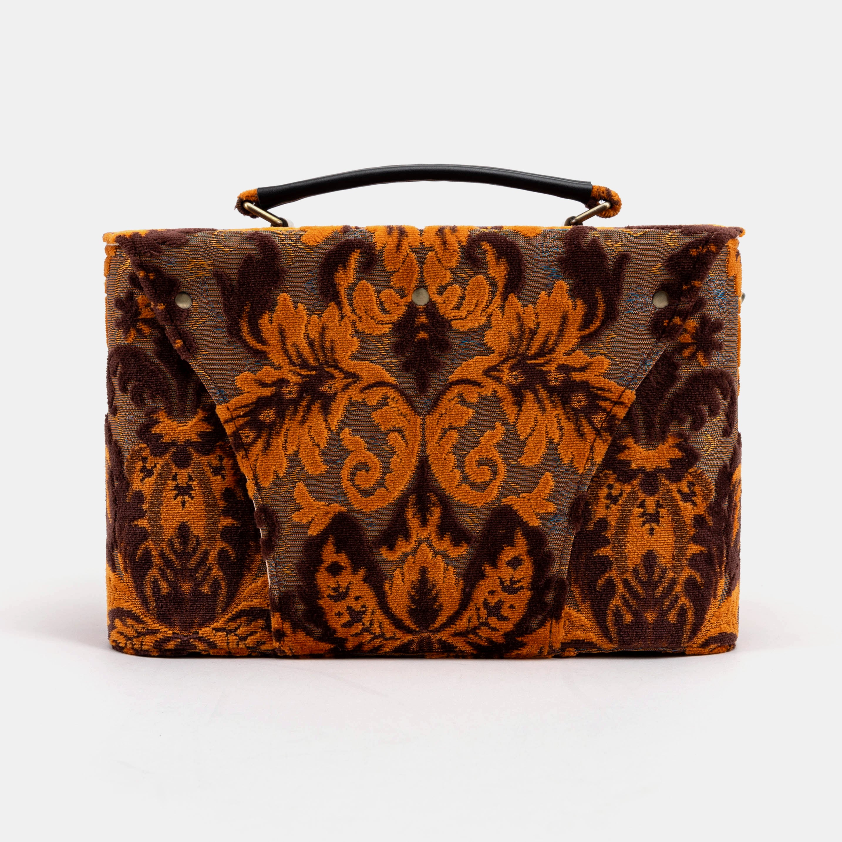 Burnout Velvet Revival Sienna Josephine Large Train Case of America back