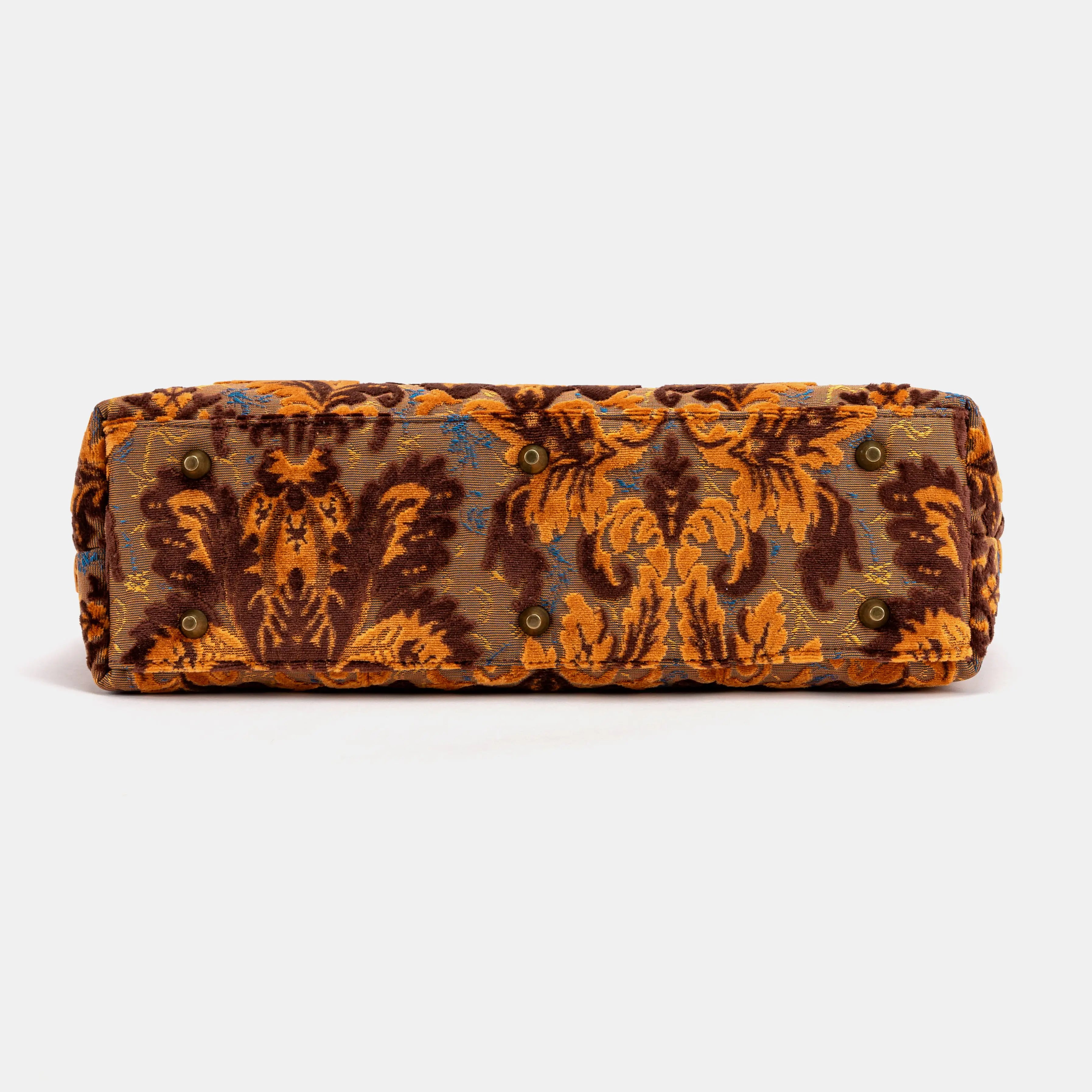 Burnout Velvet Revival Sienna Laptop Work Bag of America bottom