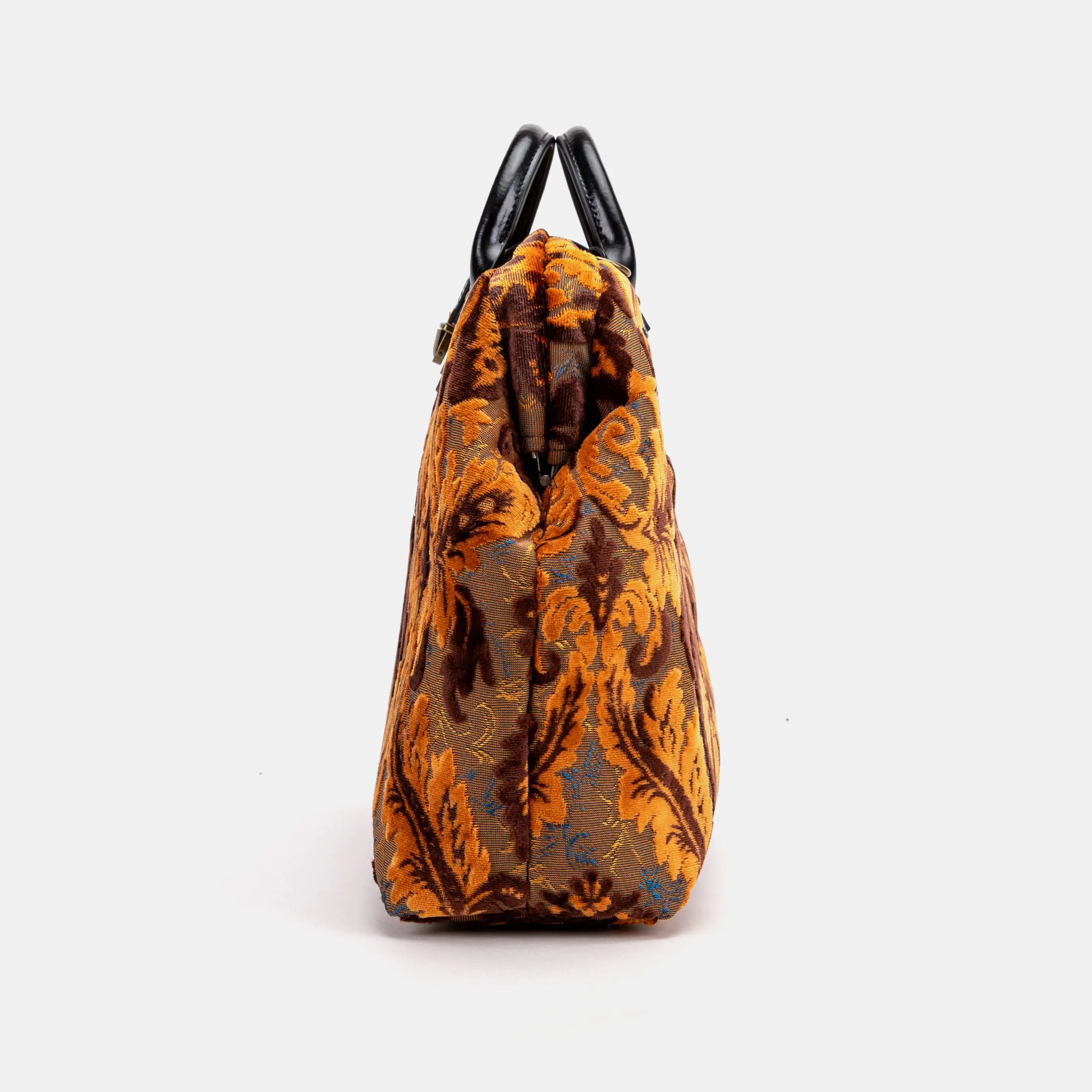 Burnout Velvet Revival Sienna Laptop Work Bag of America side
