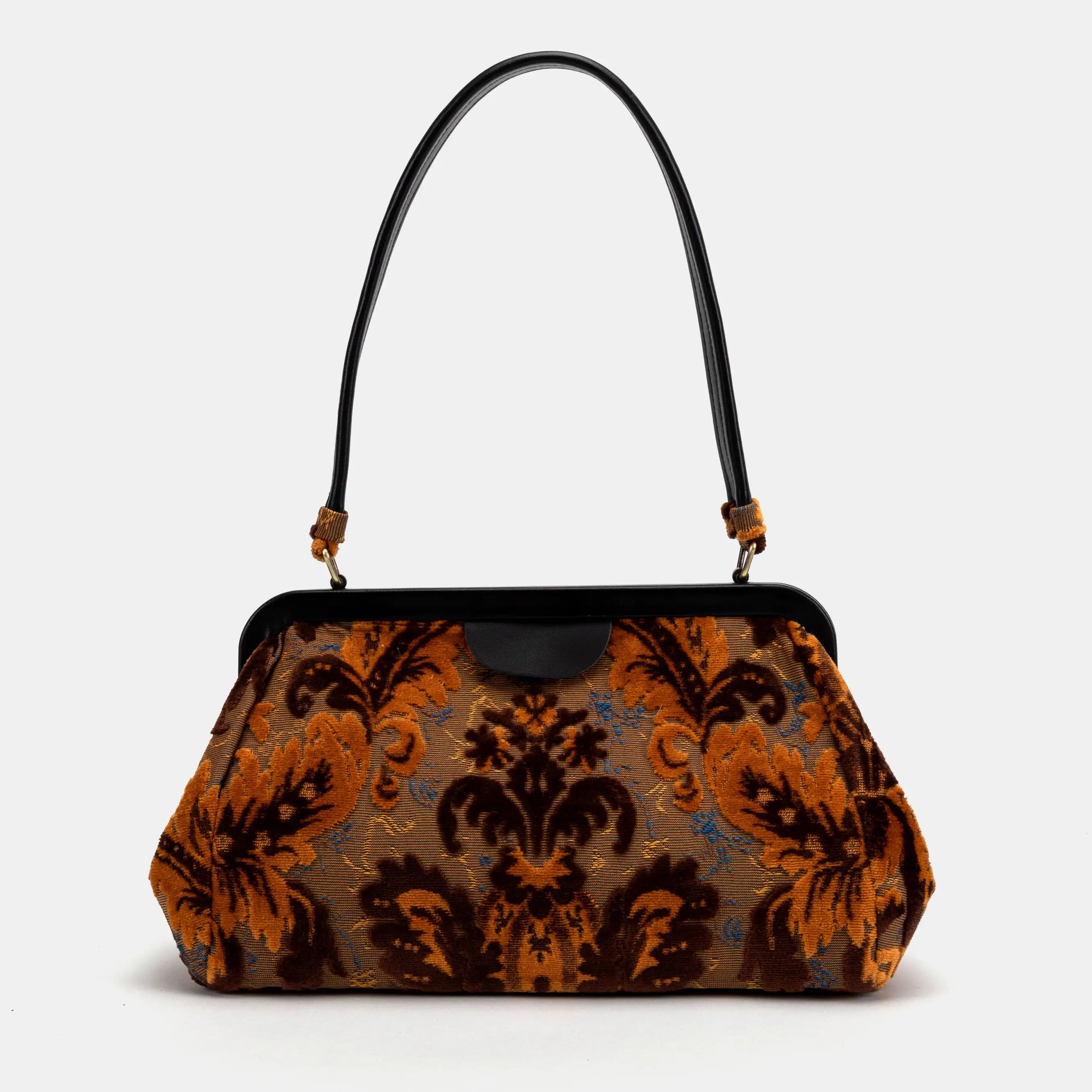 Burnout Velvet Revival Sienna Shoulder Bag of America main
