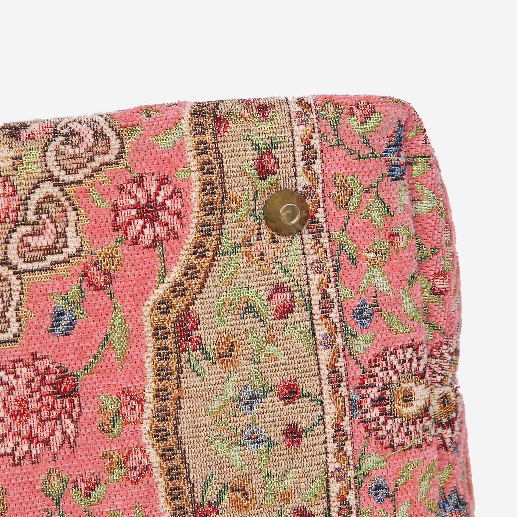 Oriental Pink Mary Poppins Weekender carpet bag MCW Handmade-6