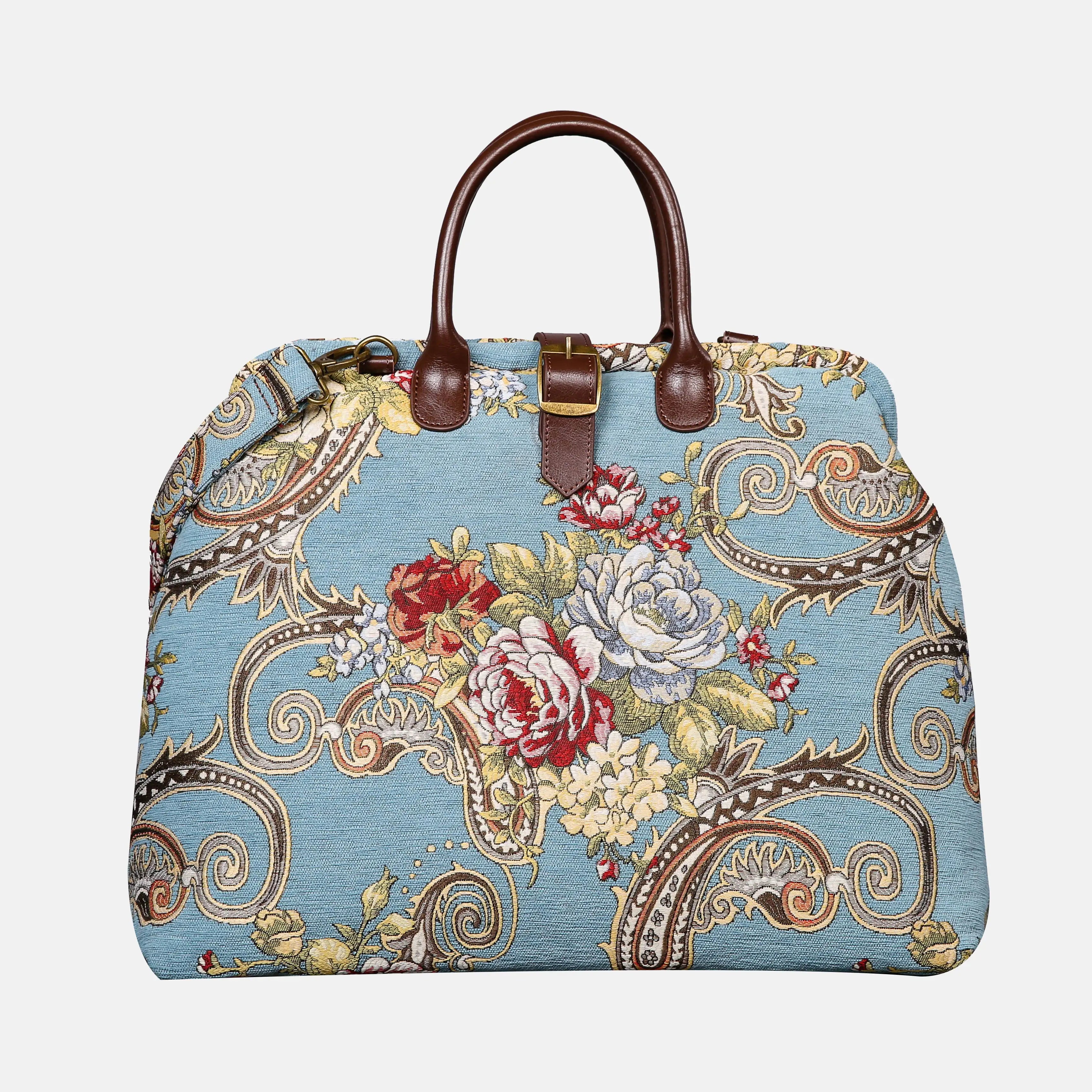 Paisley Mary Poppins Weekender Carpetbag main