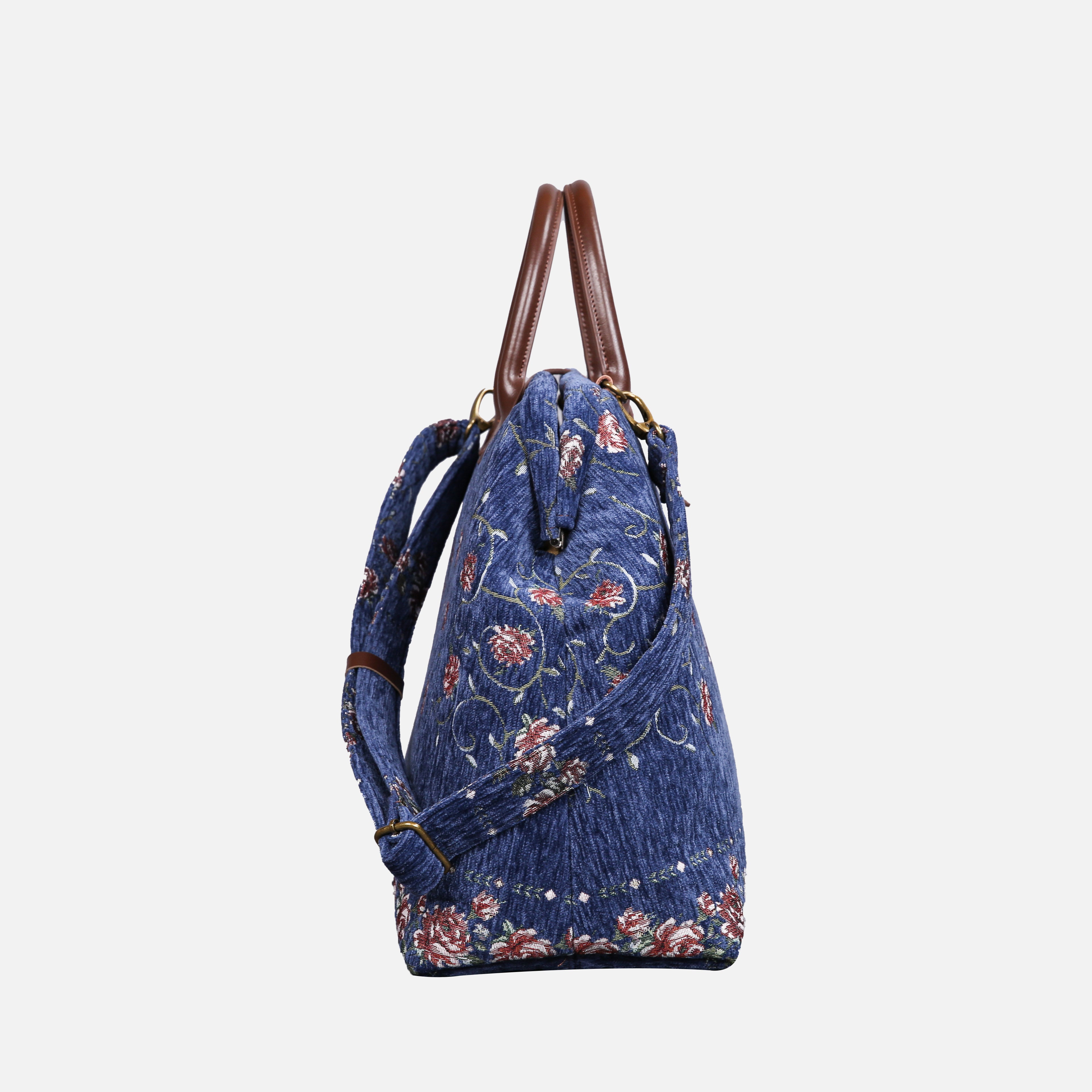 Climbing Rose Blue Mary Poppins Weekender